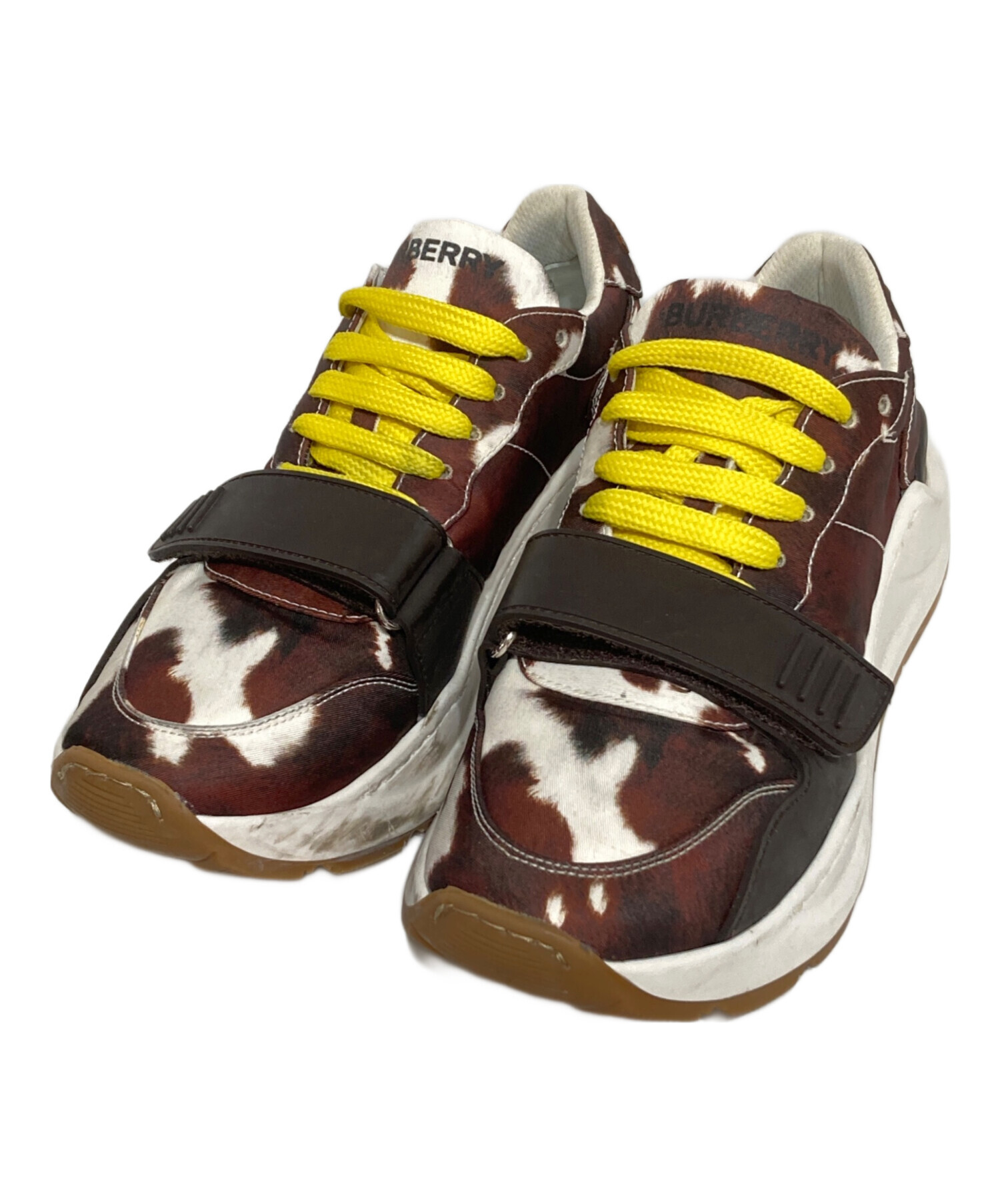 中古・古着通販】BURBERRY (バーバリー) RAMSEY LOW TOP SNEAKERS 