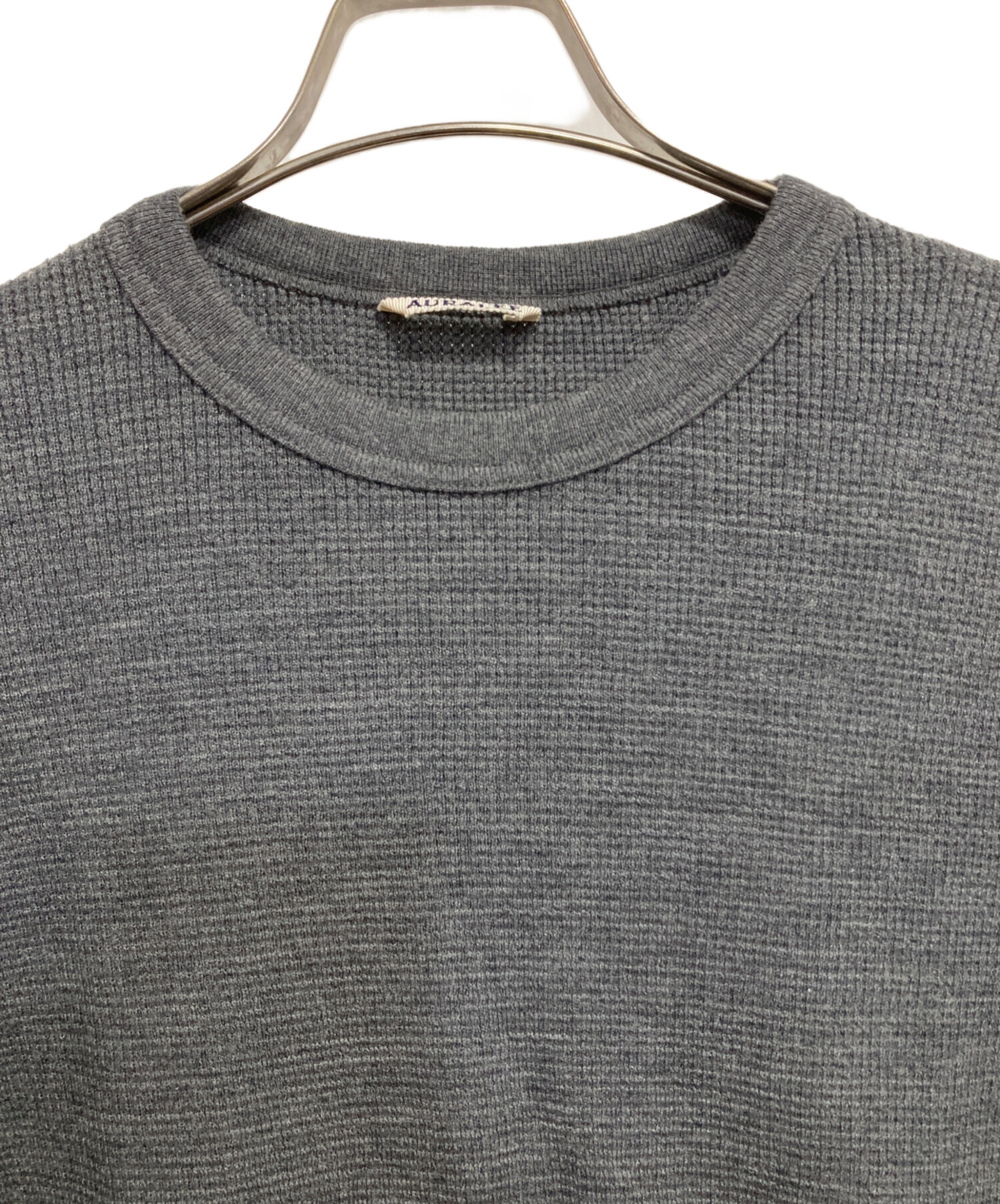 中古・古着通販】AURALEE (オーラリー) WOOL COTTON THERMAL P/O 