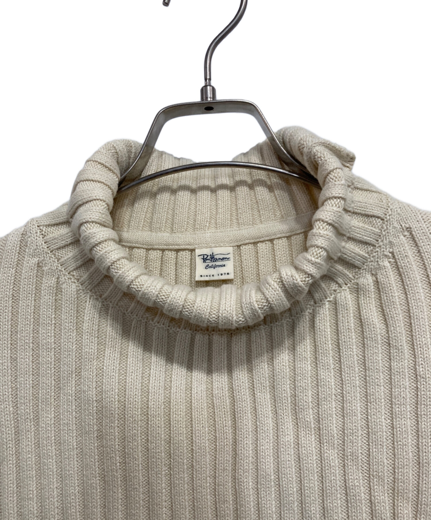 ロンハーマンAir Cotton Rib Turtle Pullover 中古・古着通販】Ron Herman (ロンハーマン) Air Cotton Rib Turtle