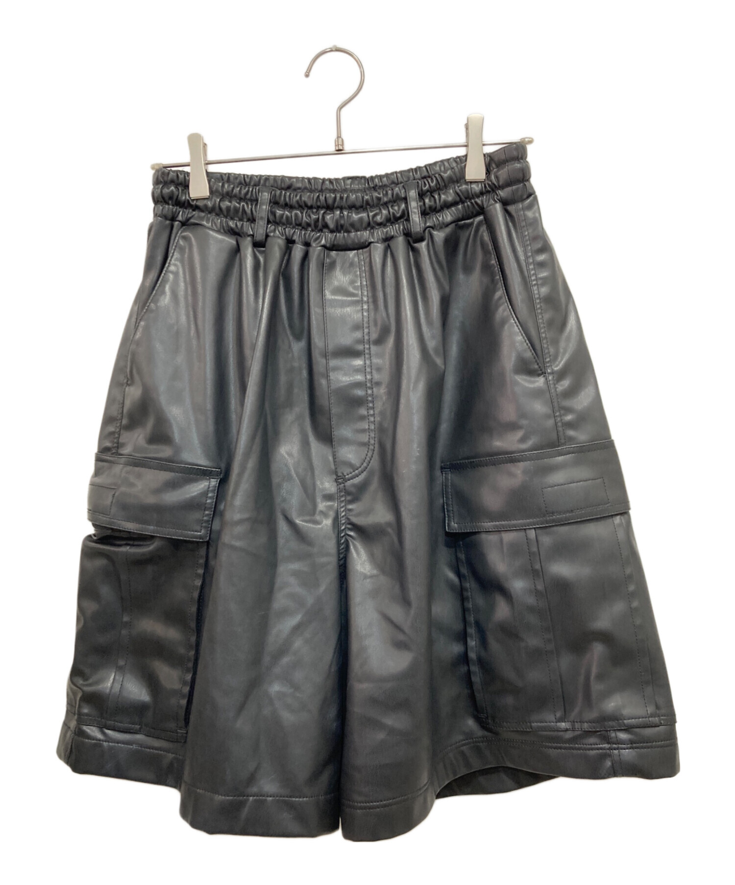 フェイクハンさん専用 中古・古着通販】AMNJX GOAT SAVE (-) フェイクレザーハーフ