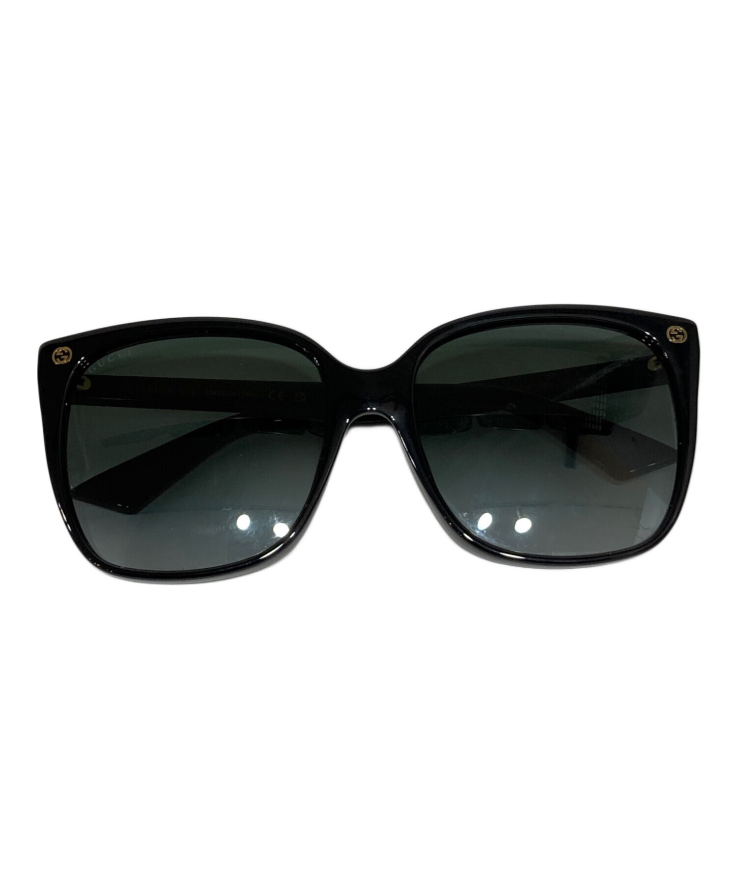 GUCCI グッチ サングラス ブラック 黒　メンズ 中古・古着通販】GUCCI (グッチ) サングラス ブラック サイズ:57□18
