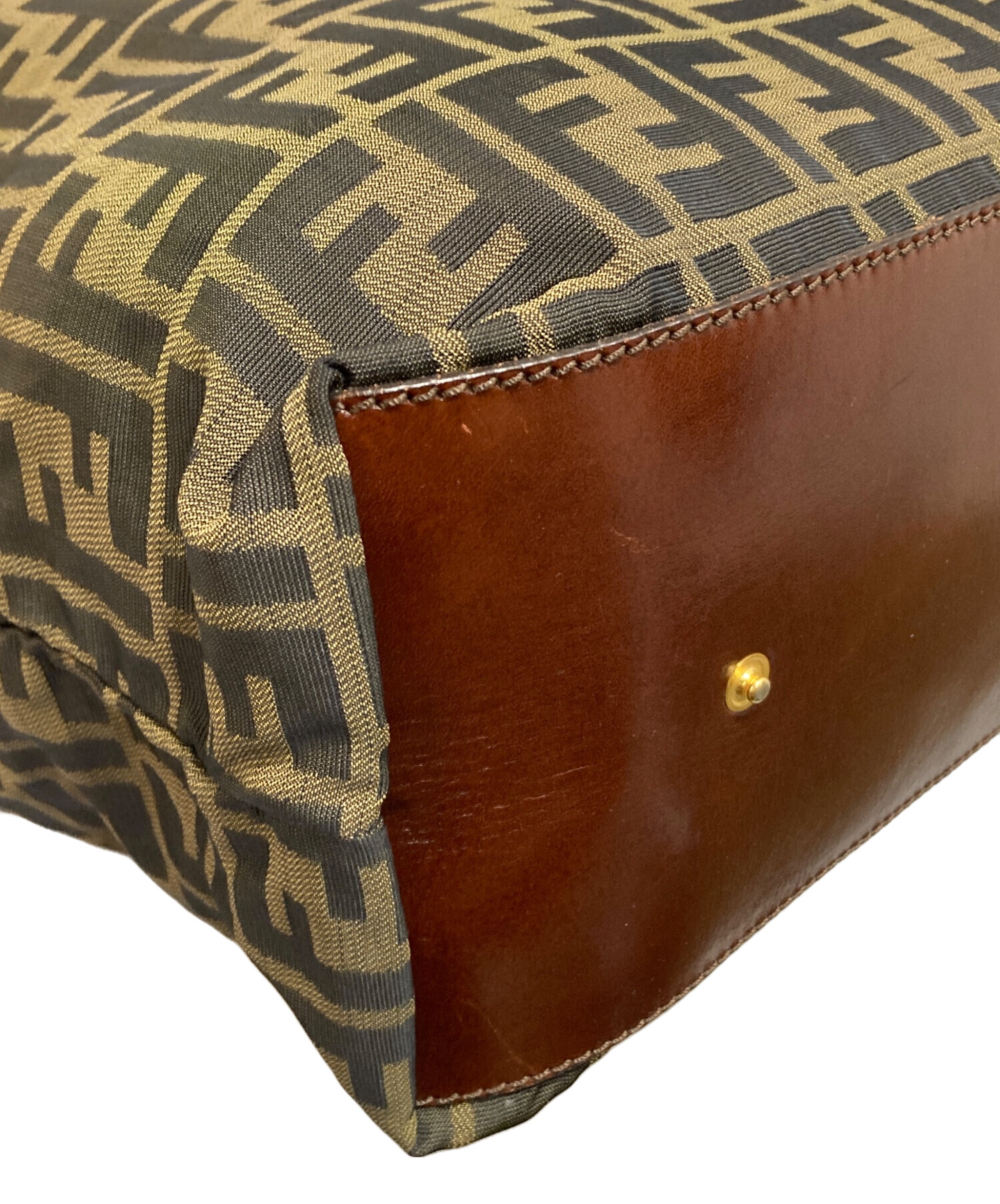 中古・古着通販】FENDI (フェンディ) 折り畳みズッカ柄トートバッグ