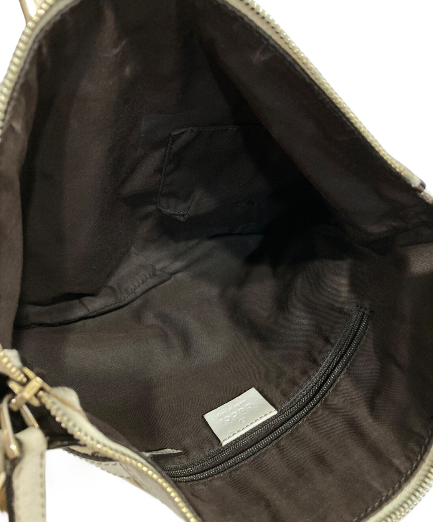 【未使用保管品】GUCCI グッチ ナイロングッチシマ ショルダーバッグ 中古・古着通販】GUCCI (グッチ) ナイロンショルダーバッグ ブラック