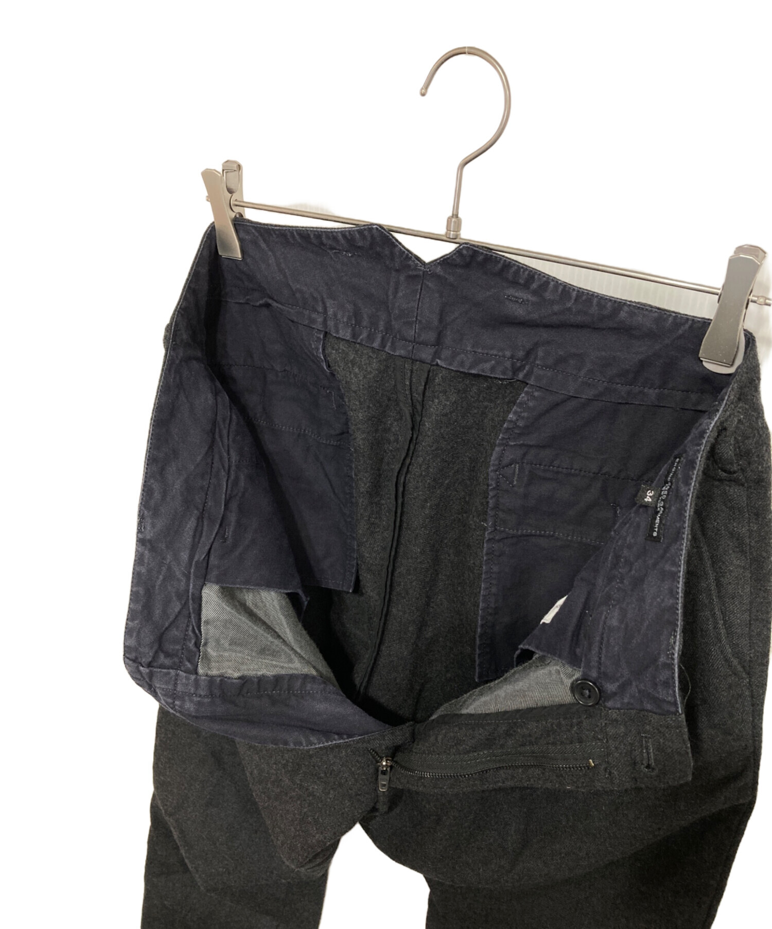 Engineered Garments パンツ スラックス シンチバック USA製】Engineered Garments シンチバック チェックパンツ - メルカリ