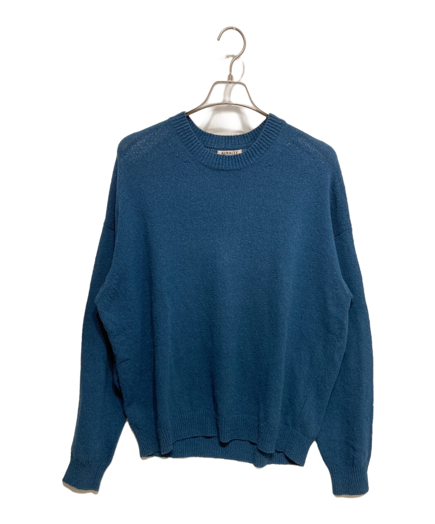 中古・古着通販】AURALEE (オーラリー) CORKSCREW YARN KNIT P/O