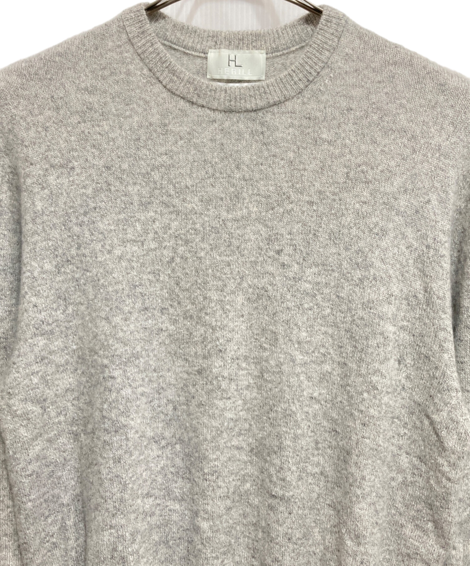 中古・古着通販】HERILL (ヘリル) Wholegarment Pullover グレー