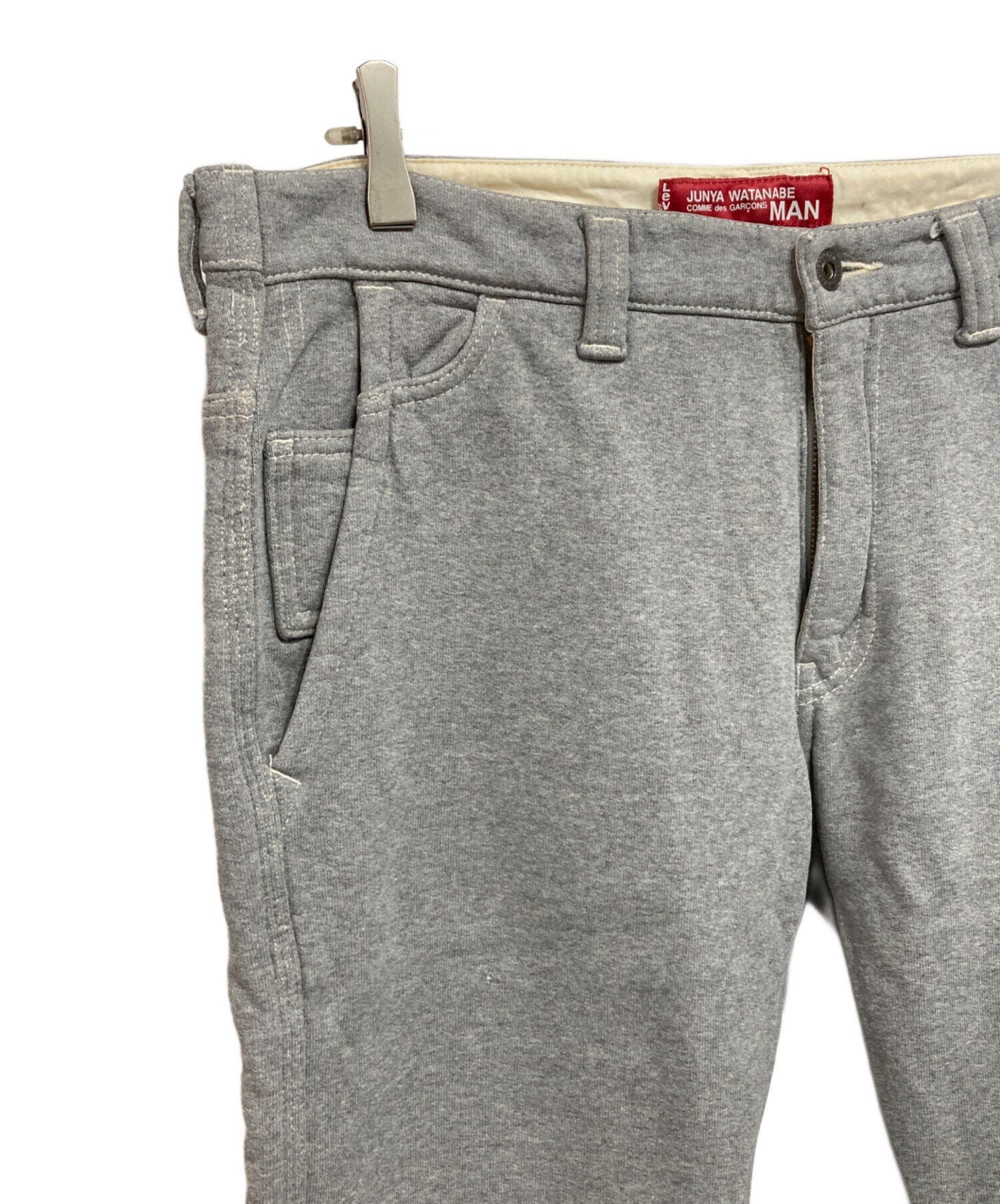 ジュンヤワタナベコムデギャルソン スウェット サルエルパンツ グレー S ジュンヤワタナベコムデギャルソン スウェット サルエルパンツ グレー S