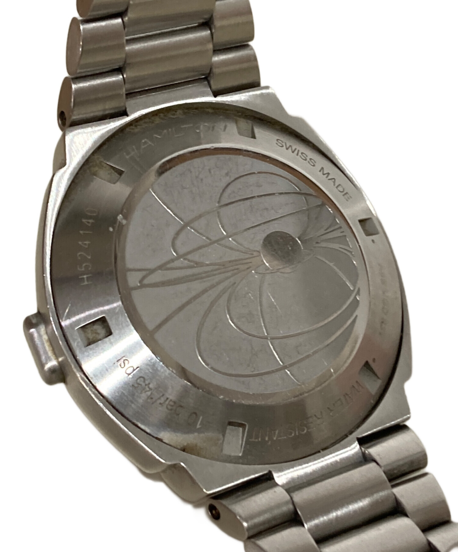 その他 HAMI PSR H524140 SILVER HAMILTON 腕時計 「ハミルトン」 PSR （ピーエスアール