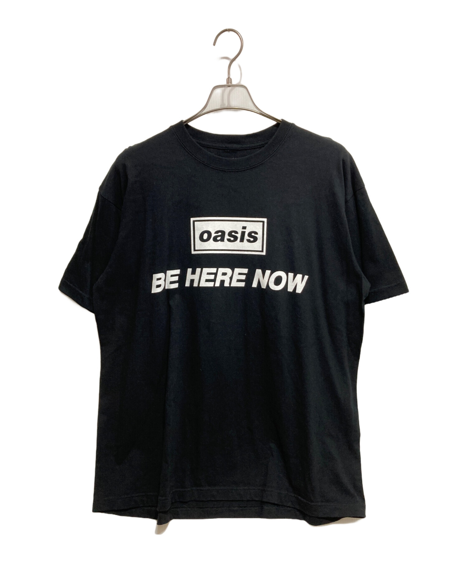 Oasis XL Tシャツ 黒 プリントロゴ 中古・古着通販】OASIS (オアシス) OASIS-プリントTシャツ ブラック