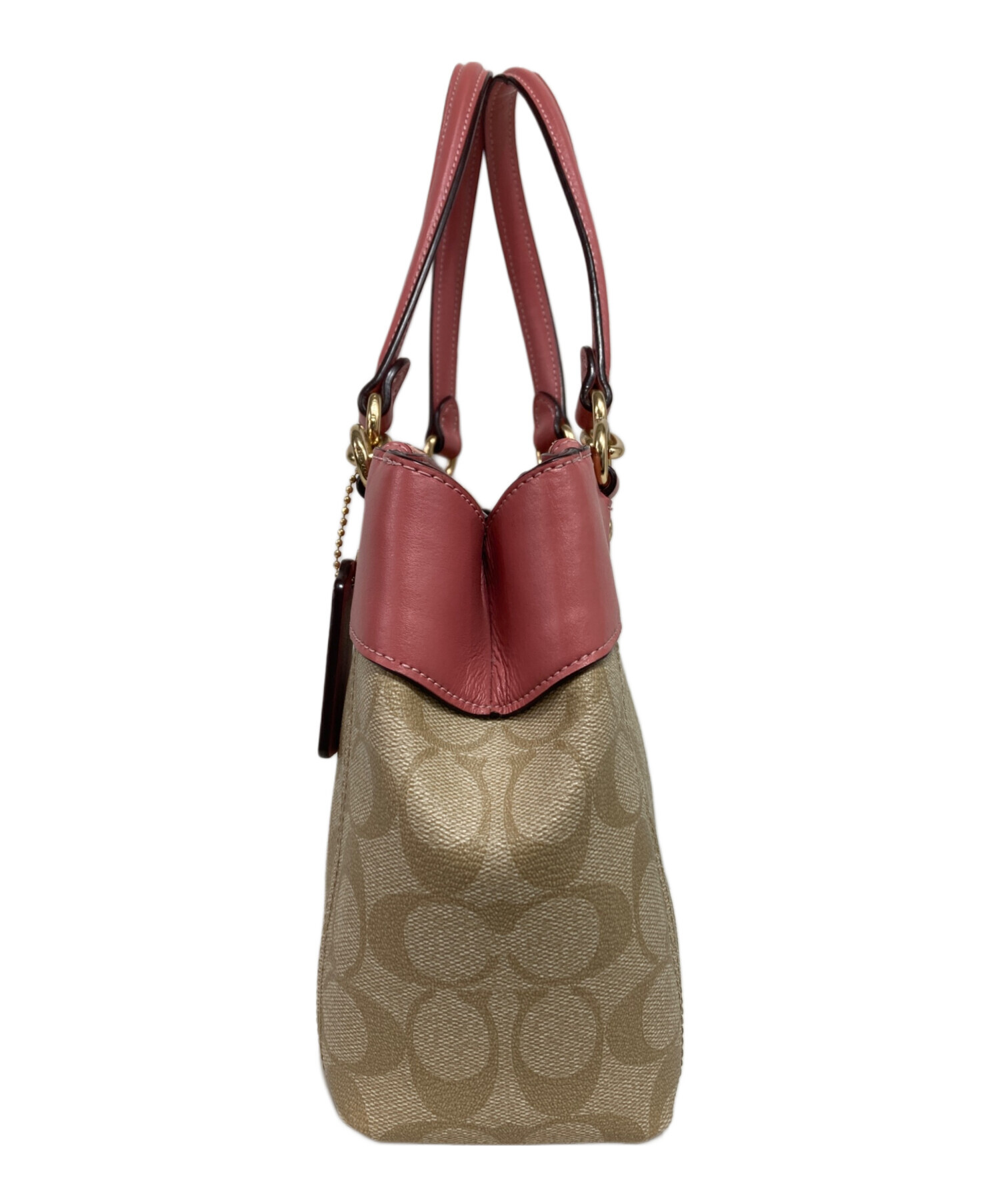 レディース COACH コーチ シグネチャー 2way ミニブルック F26139 美品✨
