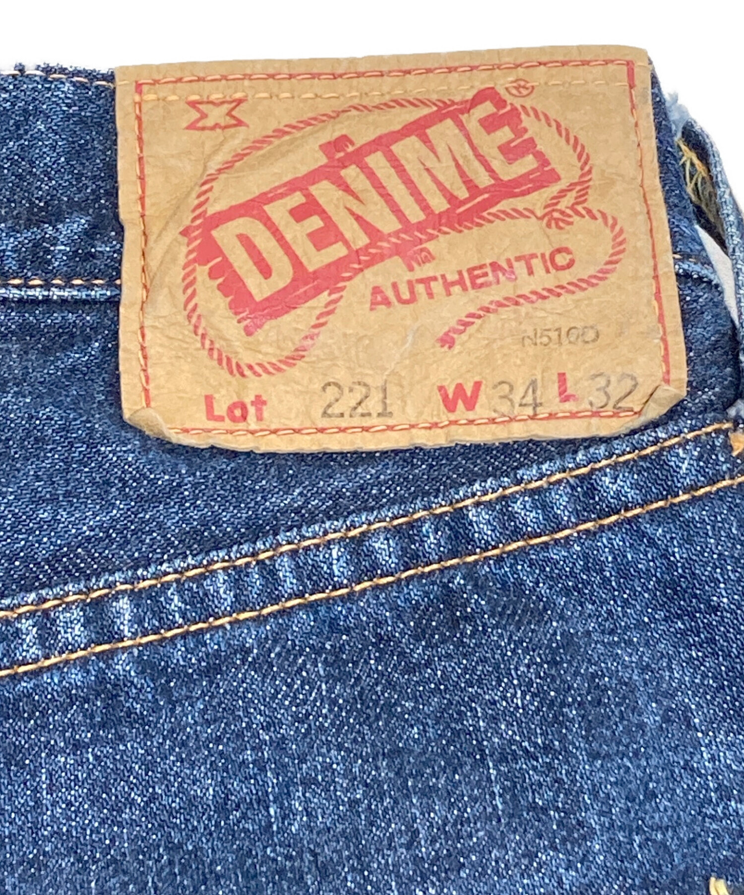 中古・古着通販】DENIME (ドゥニーム) デニムパンツ インディゴ サイズ