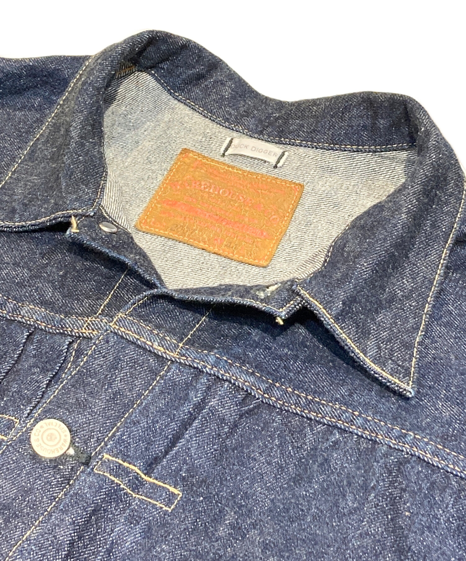 中古・古着通販】WAREHOUSE (ウエアハウス) DUCK DIGGER-デニム