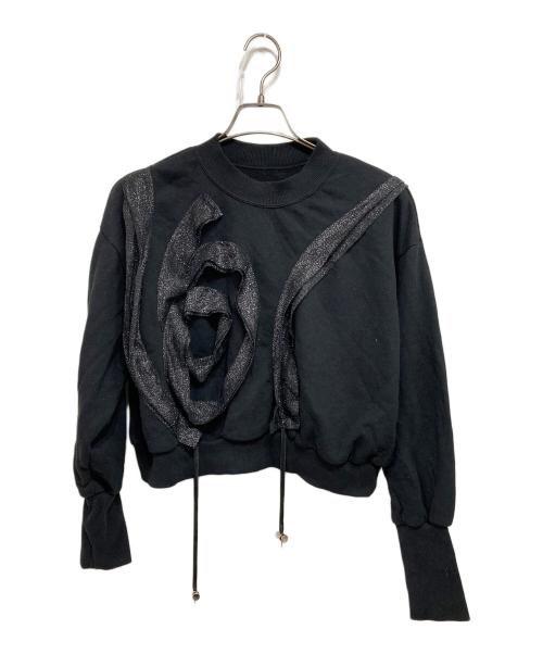 「HOUGA/ホウガ」「STUDIOUS別注」クロップドフリルスエット HOUGA/ホウガ STUDIOUS別注 クロップドフリルスエット レディース