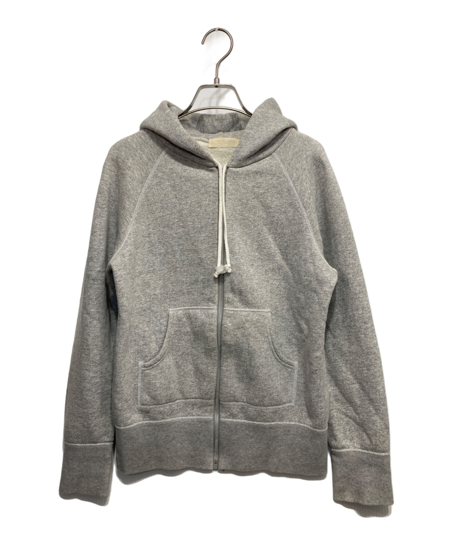 中古・古着通販】DRAWER (ドゥロワー) ツリウラケジップパーカー