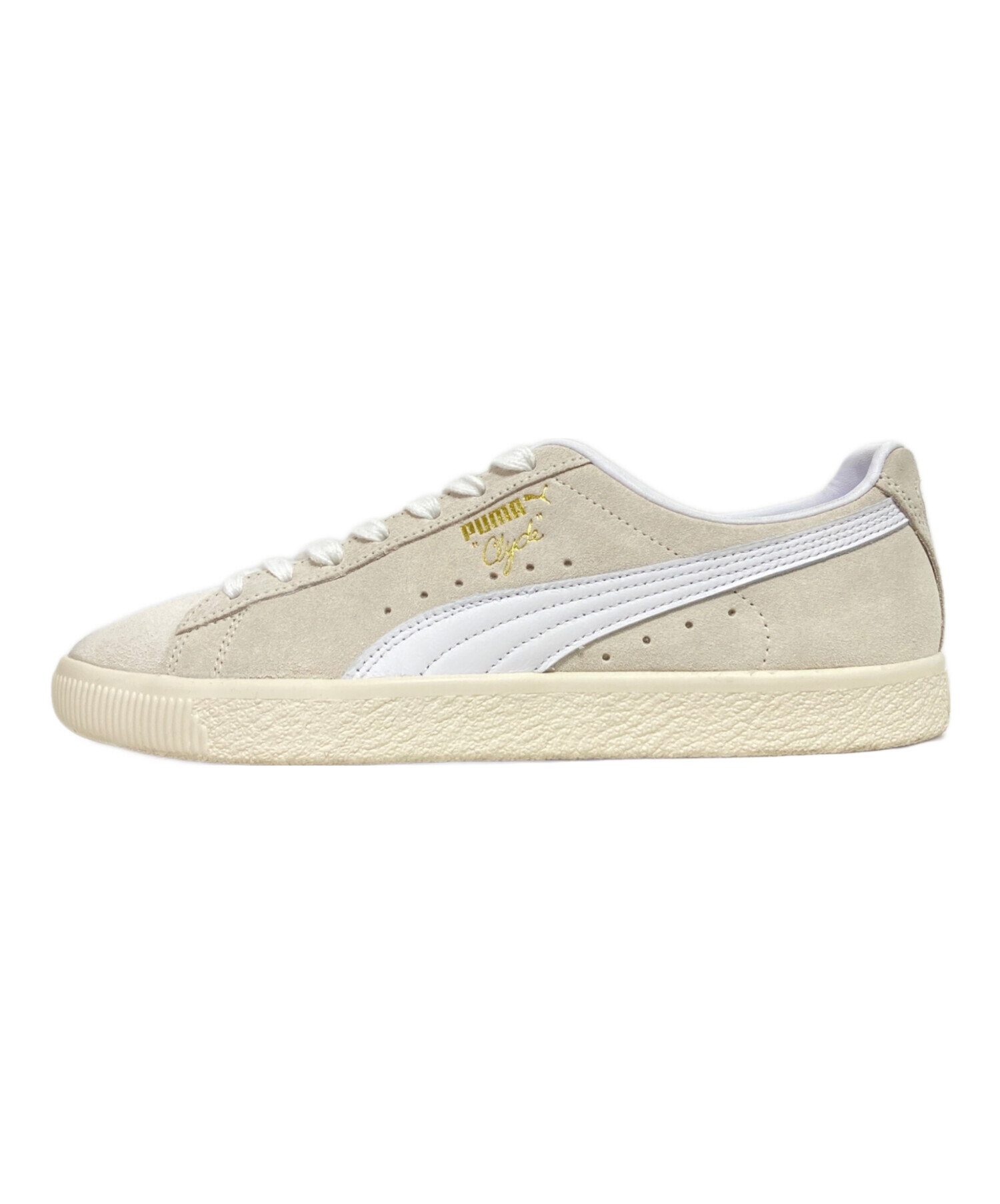 中古・古着通販】PUMA (プーマ) CLYDE PRM FROSTED IVORY-PUMA WHITE 