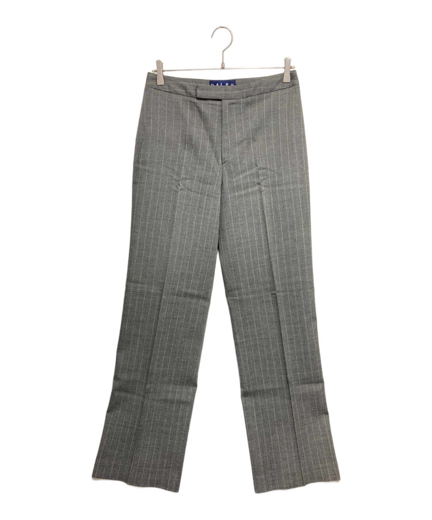 RALPH LAUREN 　ラルフローレン　グレイ　スラックス　w30ｘL32 　メンズ　紳士　新品未使用品　k301　洗濯可　ストレッチ　皺になりにくい 90s RalphLauren ラルフローレン 2タックワイドスラックス グレー