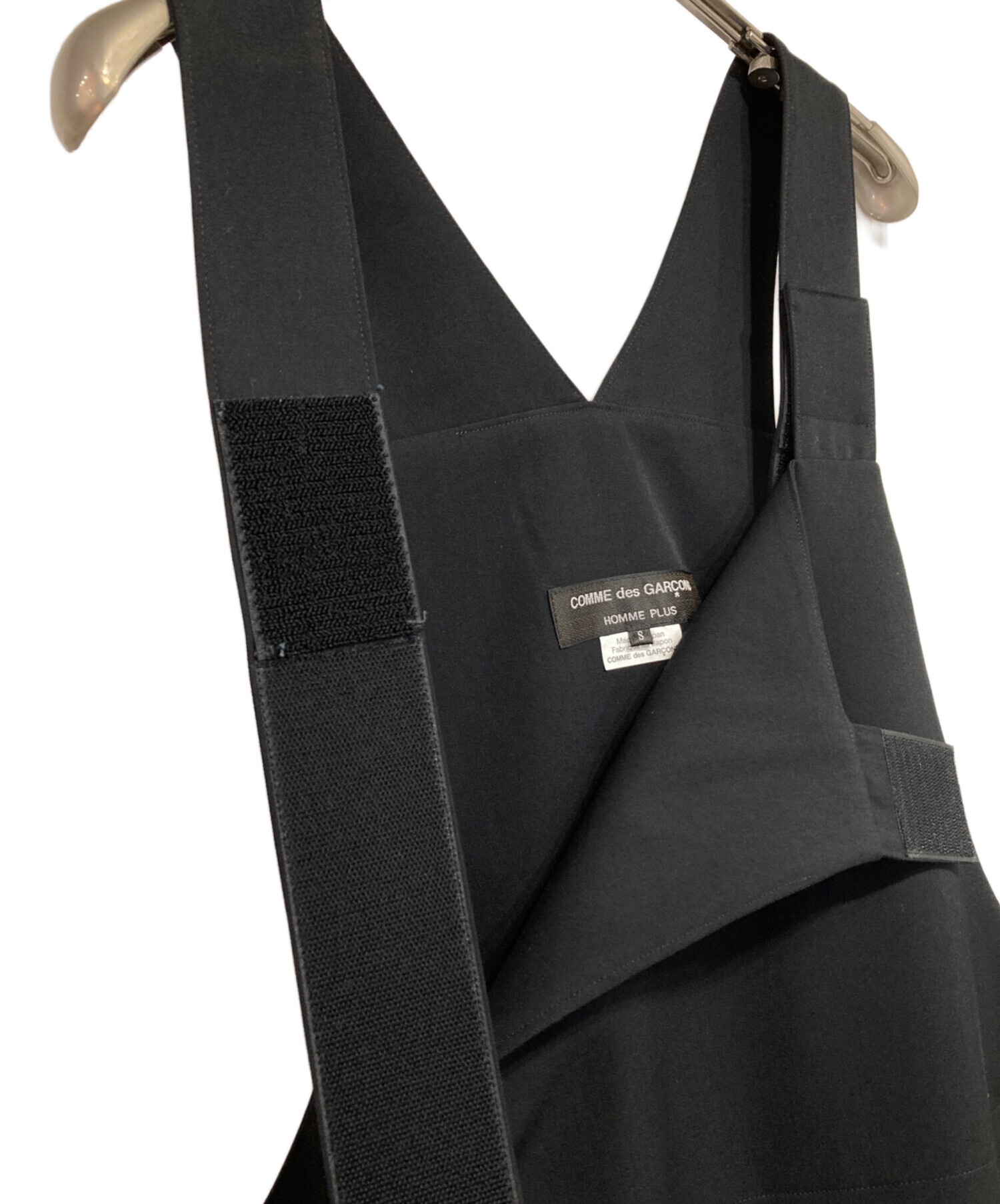 美品　コムデギャルソンオムプリュス　オーバーオール PK-P042　S　ブラック 中古・古着通販】COMME des GARCONS HOMME PLUS (コムデギャルソンオム