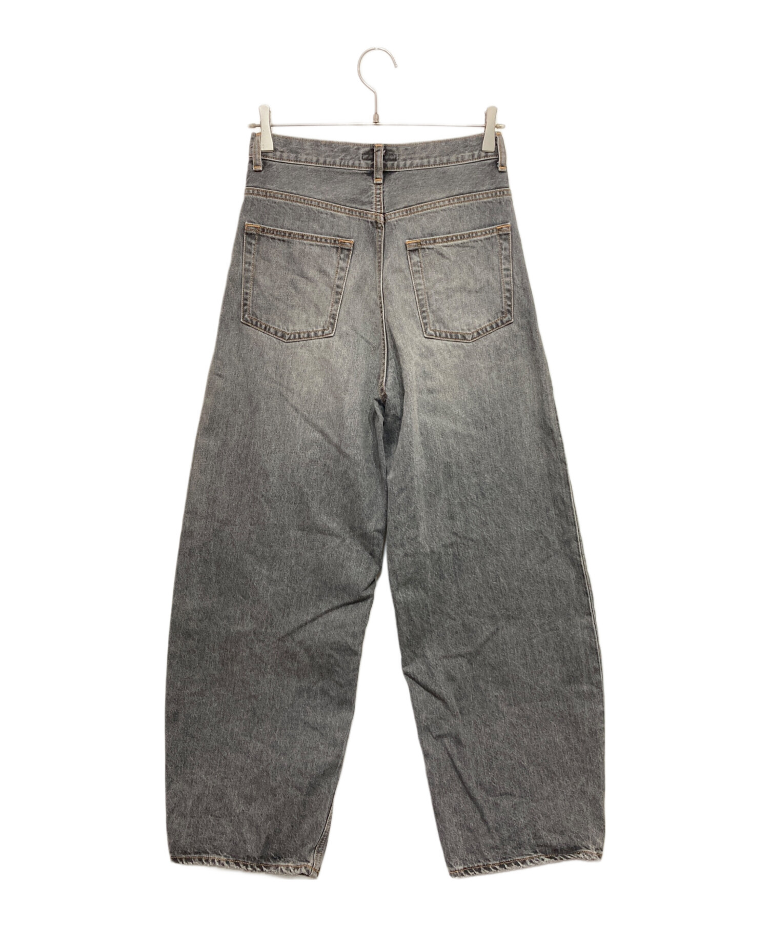 STUDIOUS 定価2.7万 ダメージバレルレッグジーンズ 中古・古着通販】STUDIOUS (ステュディオス) バレルレッグジーンズ