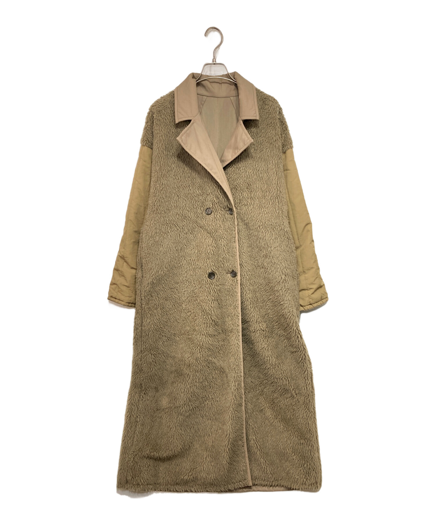 中古・古着通販】CLANE (クラネ) リバーシブルミリタリーロングコート