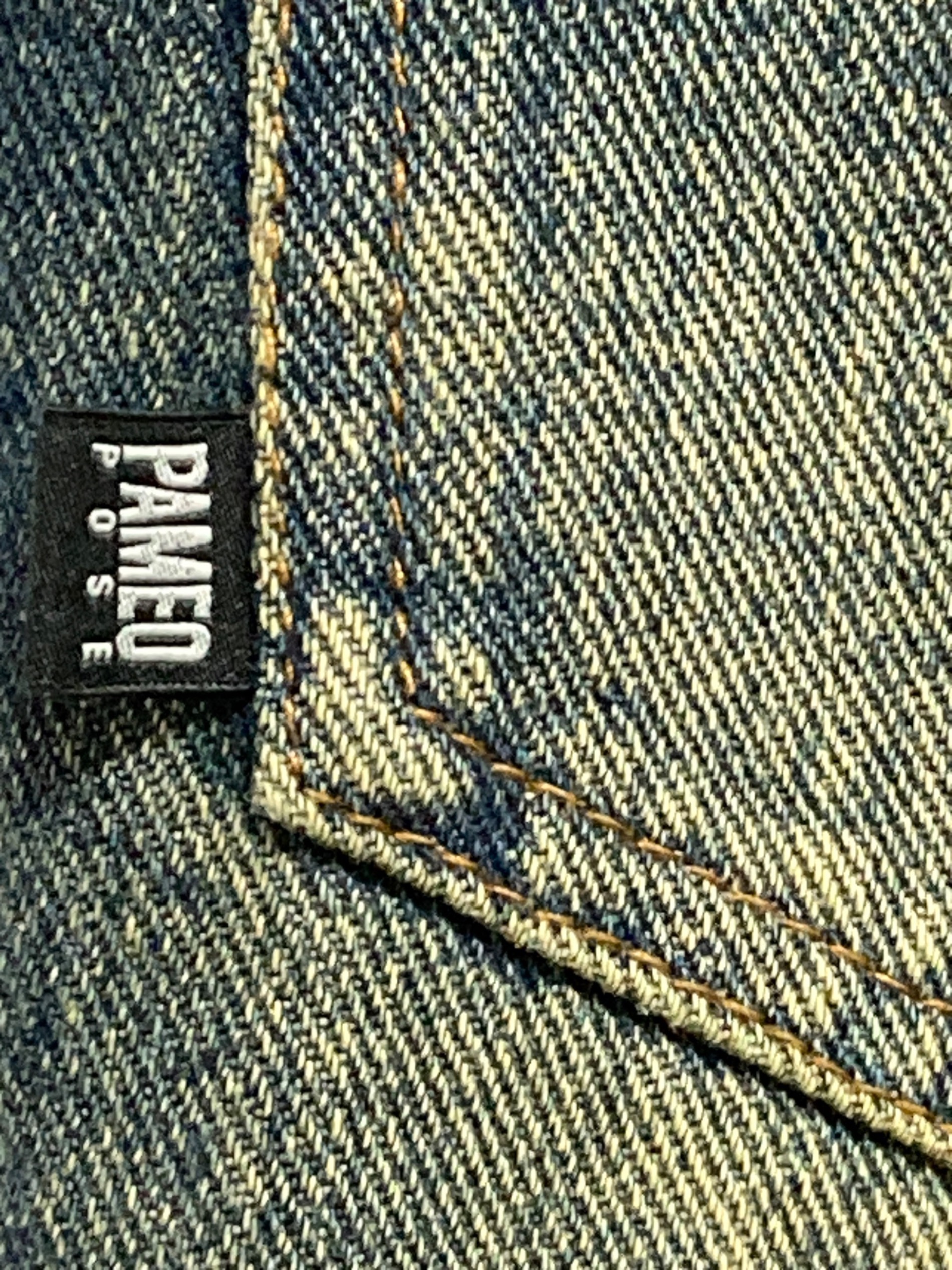 中古・古着通販】PAMEO POSE (パメオポーズ) 加工デニムパンツ