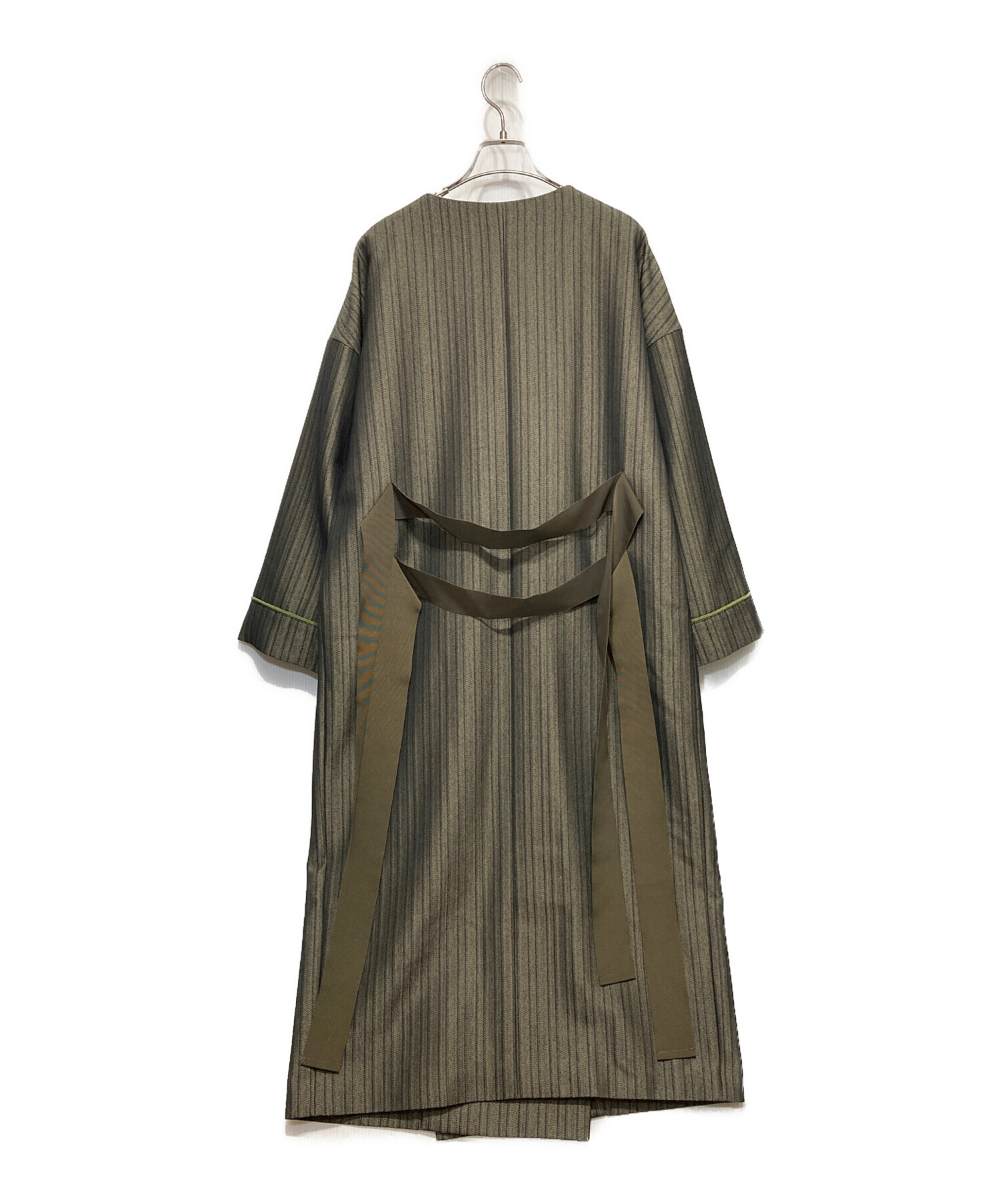 中古・古着通販】LEINWANDE (ラインヴァンド) ラップガウンコート 