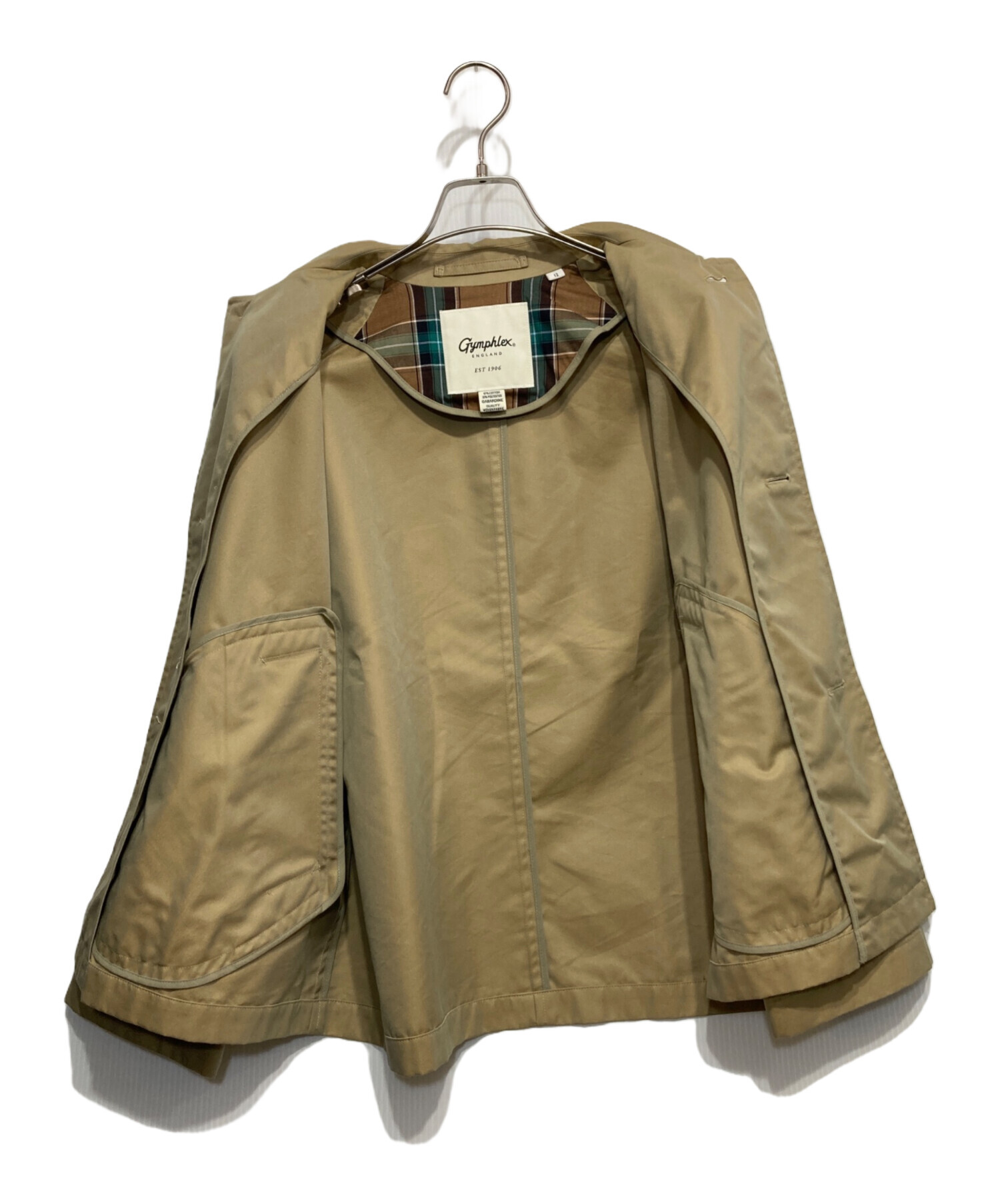 中古・古着通販】Gymphlex (ジムフレックス) BIG BUTTON SHORT JACKET 