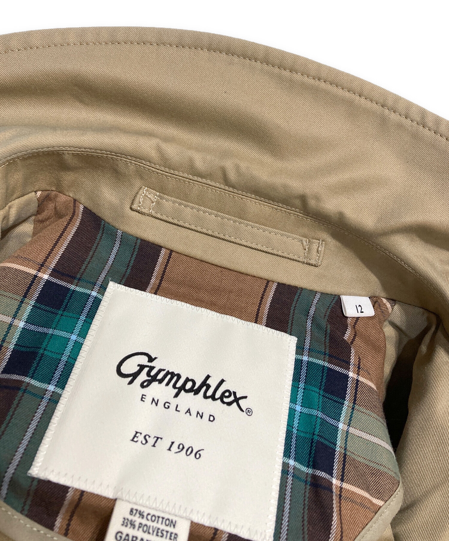 中古・古着通販】Gymphlex (ジムフレックス) BIG BUTTON SHORT JACKET 