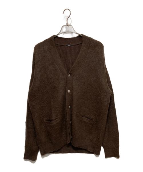 DENHAM コンチョボタン モヘアカーディガン 中古・古着通販】Denham (デンハム) モヘアシルク混ウールカーディガン