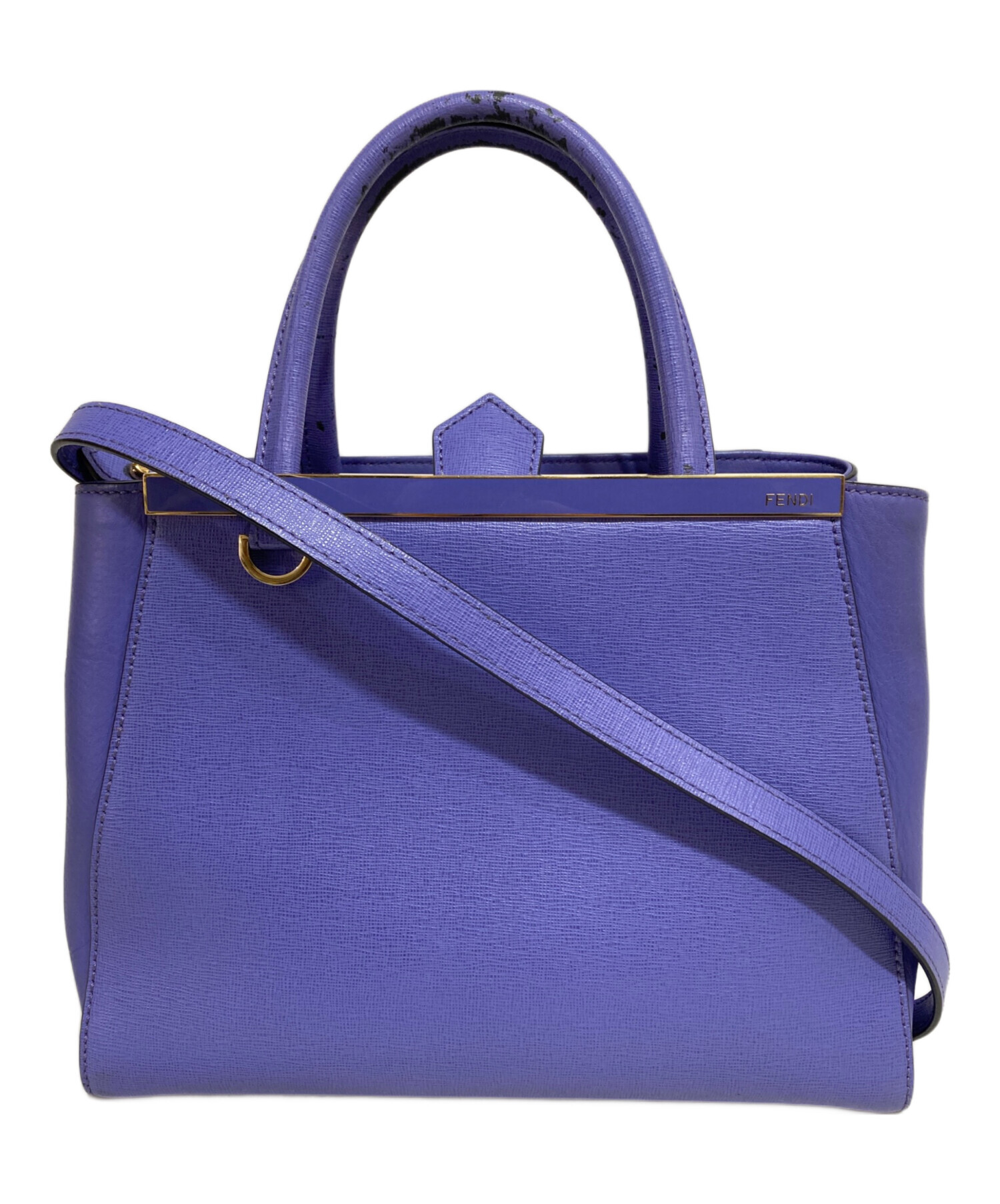 中古・古着通販】FENDI (フェンディ) 2Joursバッグ パープル｜ブランド 
