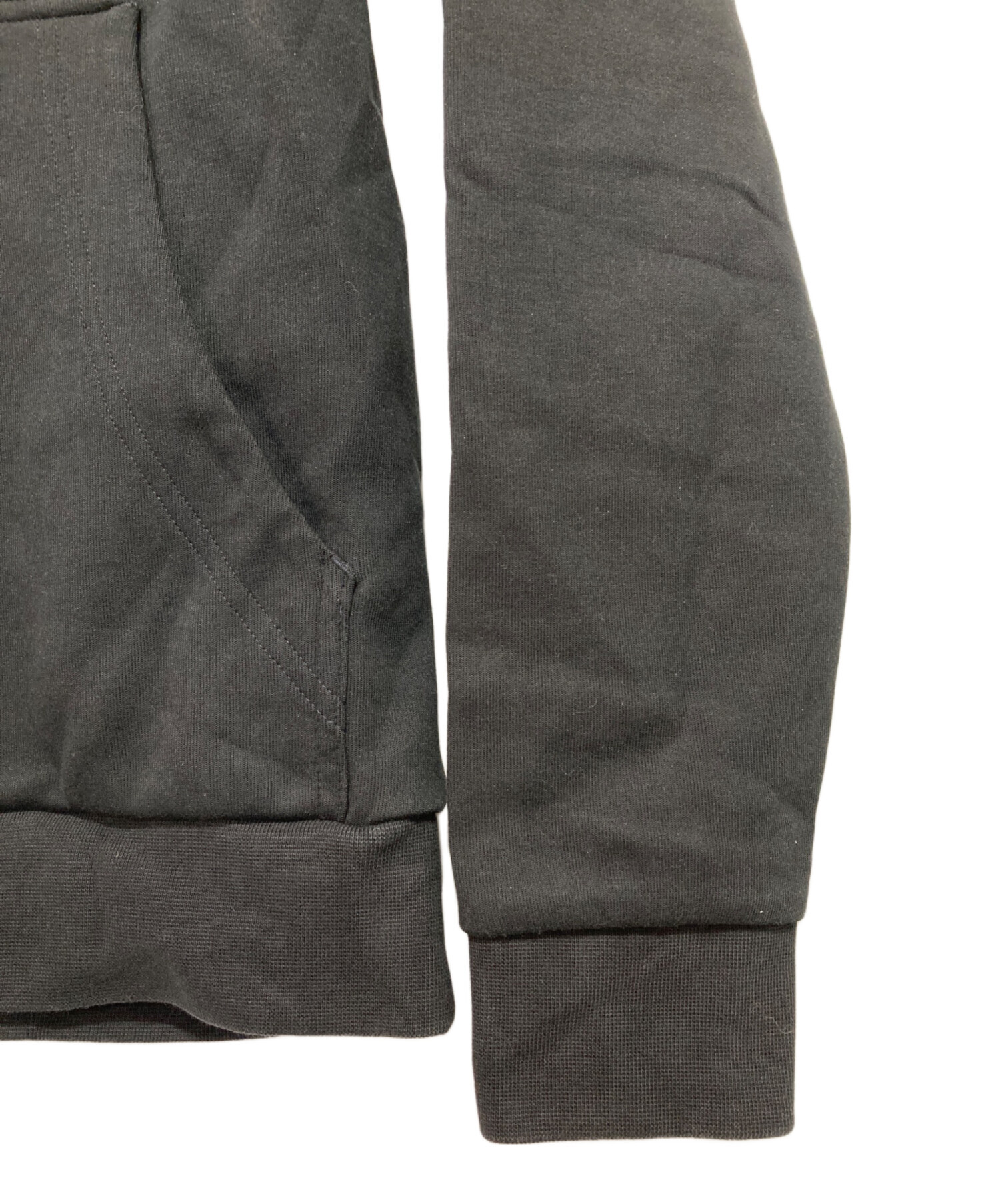 中古・古着通販】LACOSTE (ラコステ) パーカー ブラック サイズ:XS