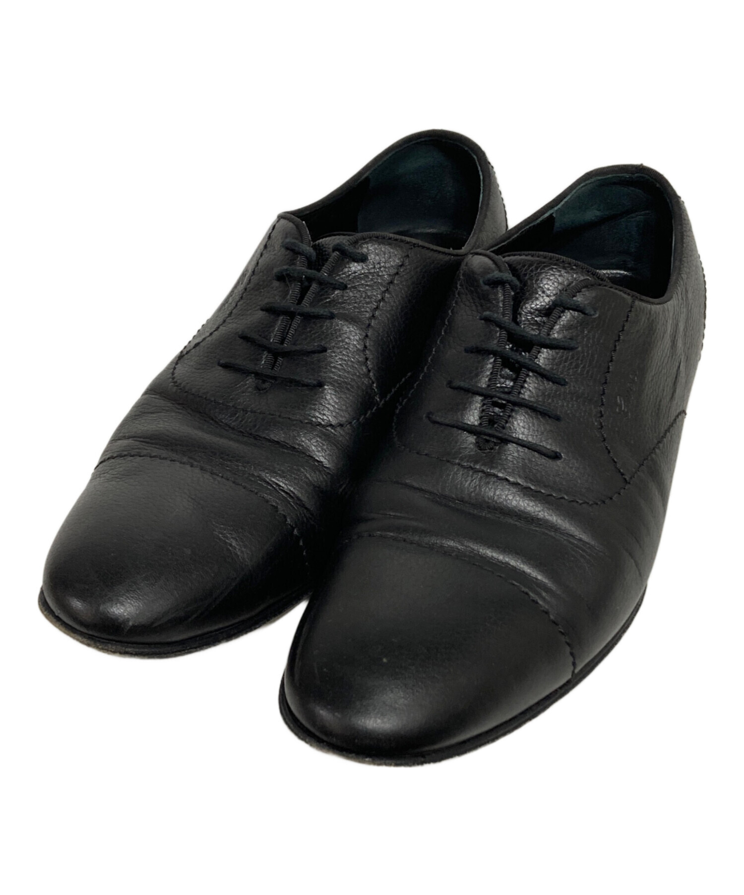 Gucci ブラック ビジネスシューズ　ドレスシューズ 中古・古着通販】GUCCI (グッチ) ストレートチップシューズ ブラック