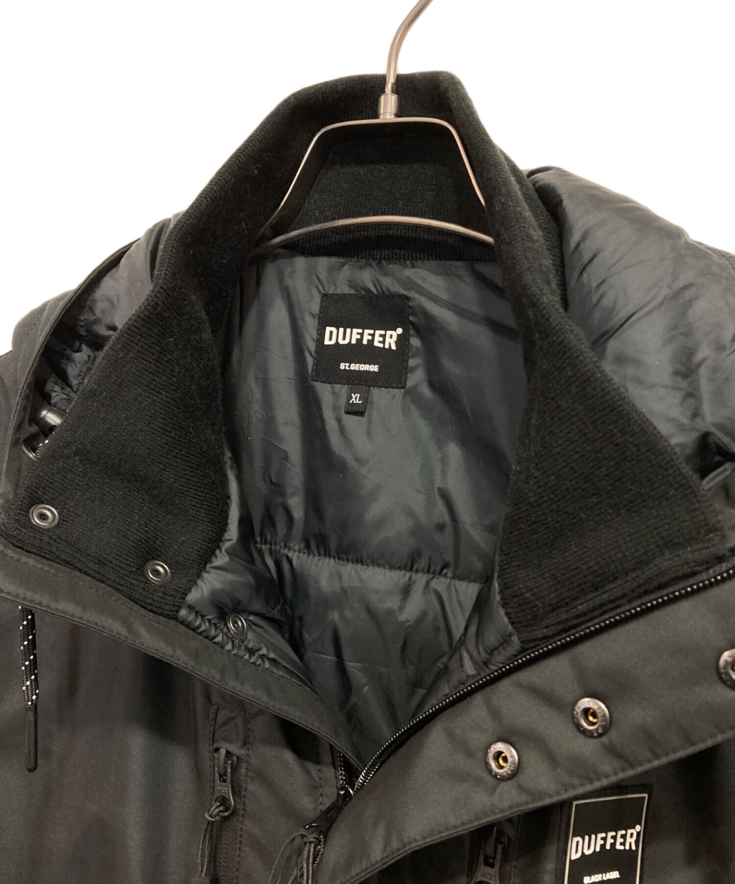 The DUFFER of ST.GEORGE 中綿入り フーデッドMA-1 The DUFFER of 中綿