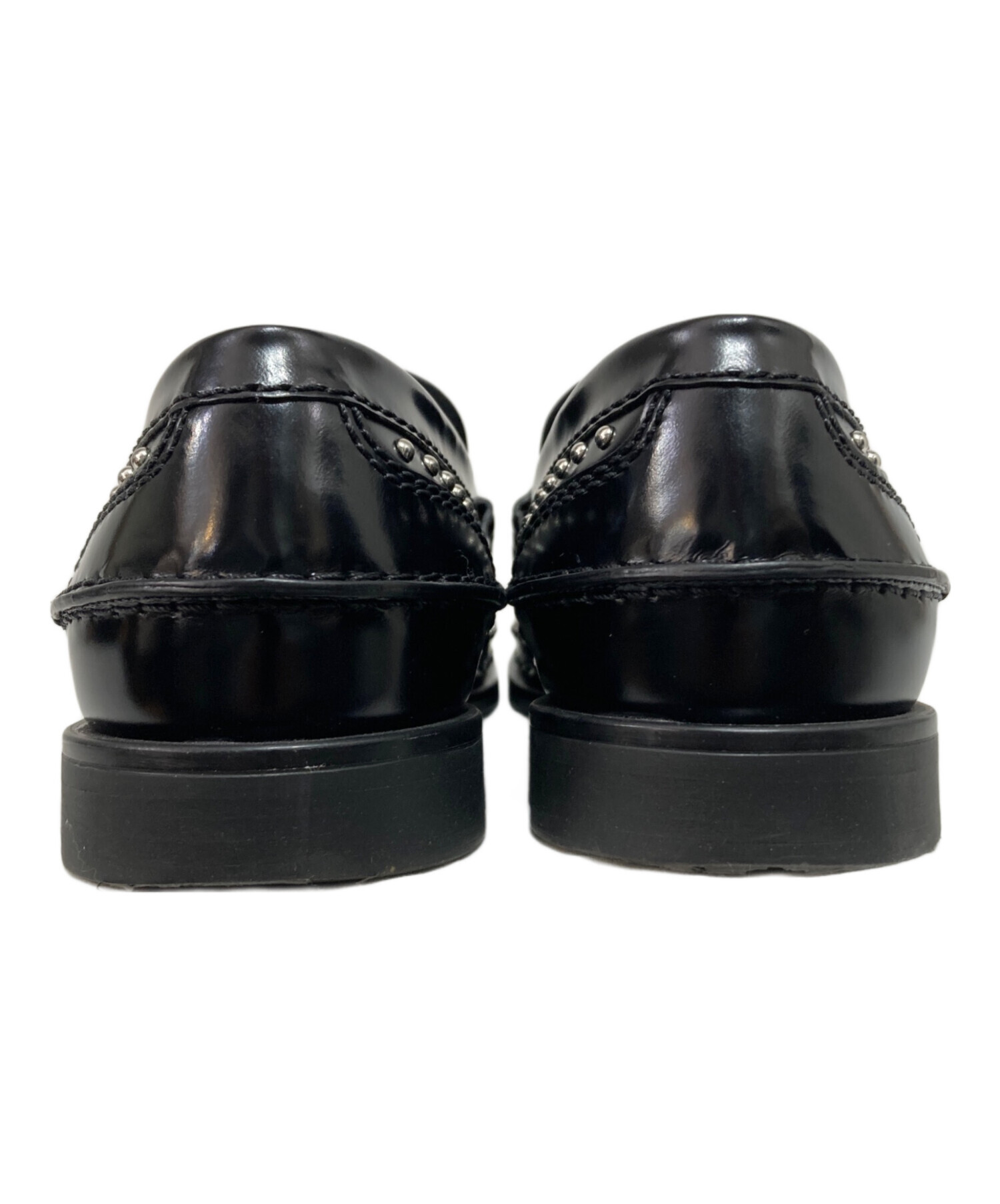 中古・古着通販】MIU MIU (ミュウミュウ) スタッズトリムローファー