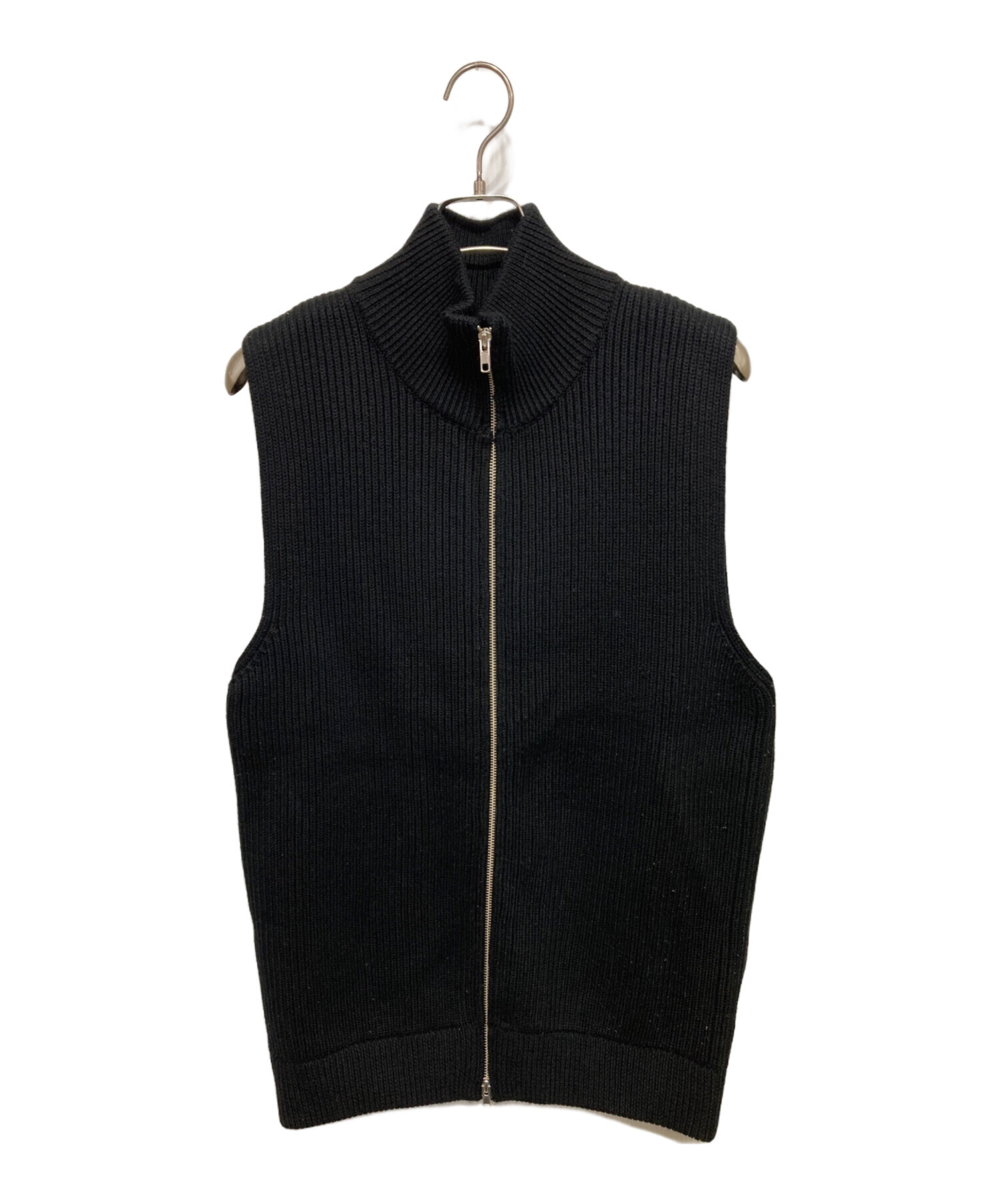 中古・古着通販】DAN (ダン) Drivers Knit Vest ブラック サイズ:M