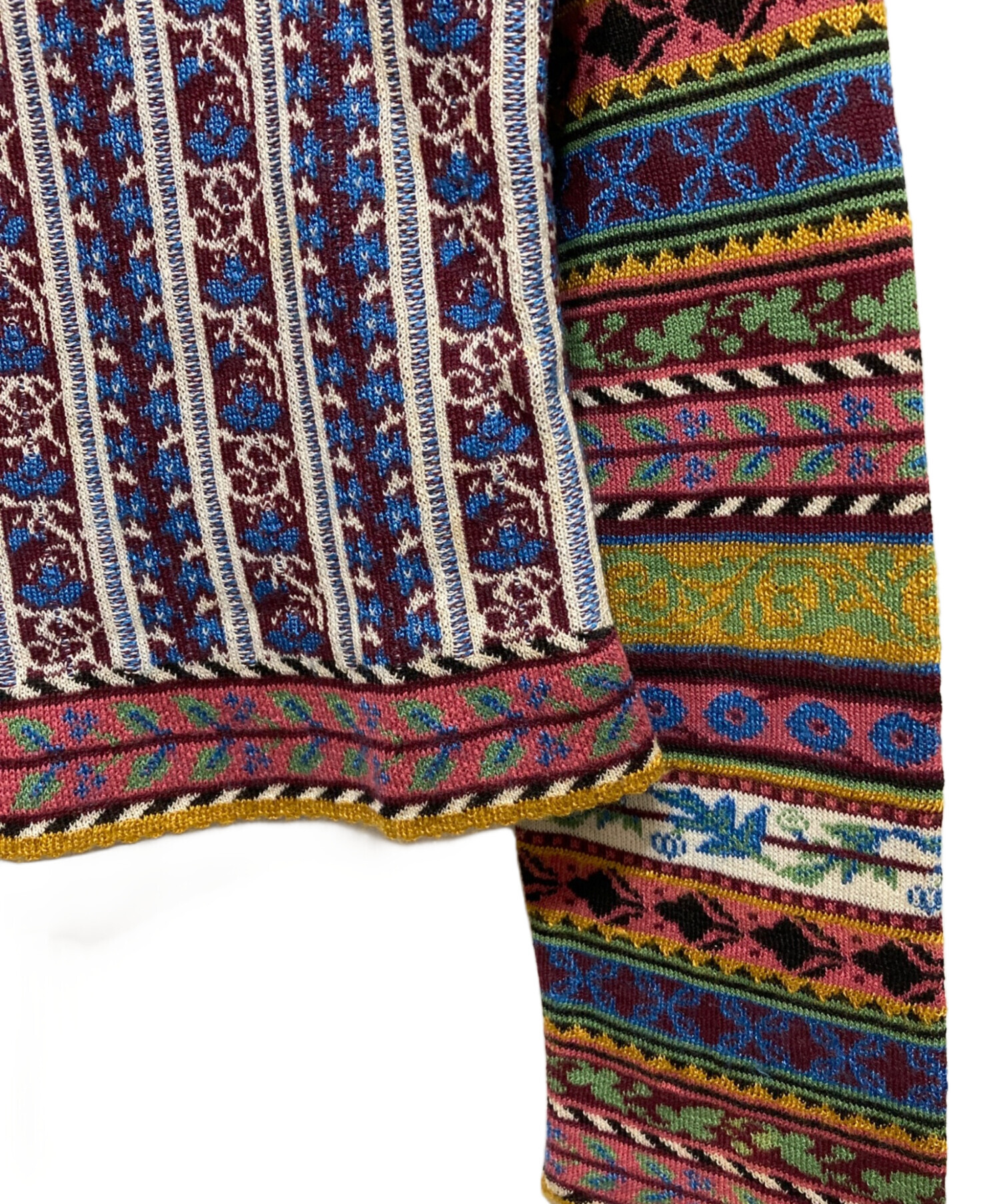 中古・古着通販】KENZO (ケンゾー) オールドカーディガン イエロー