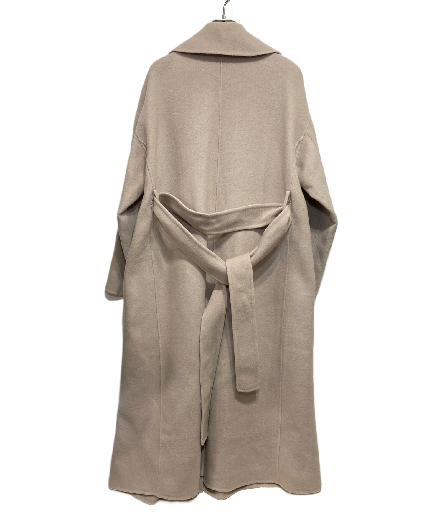 中古・古着通販】N.O.R.C (ノーク) ウールメルトンロングリバーコート