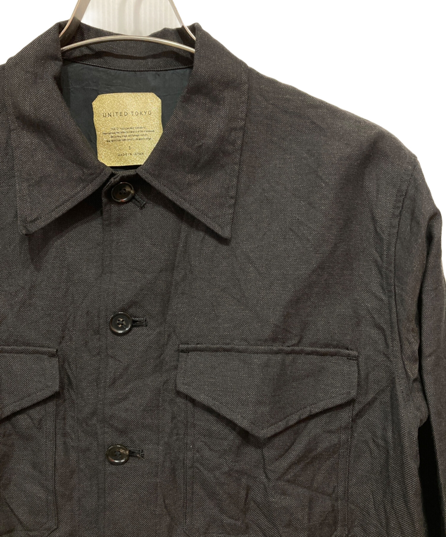 中古・古着通販】UNITED TOKYO (ユナイテッドトーキョー) WOOL LINEN 