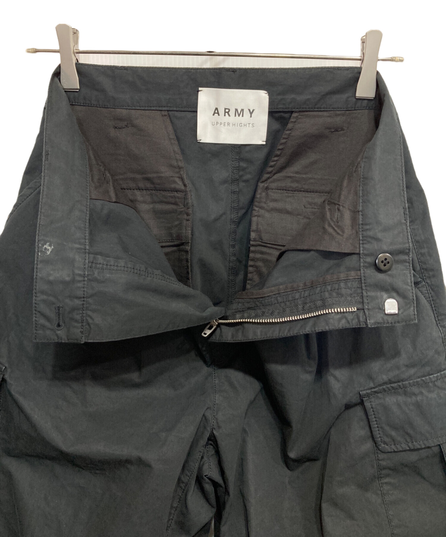 【新品未使用】upper hights カーゴパンツ BLN CARGO 中古・古着通販】upper hights (アッパーハイツ) BLN CARGO ブラック