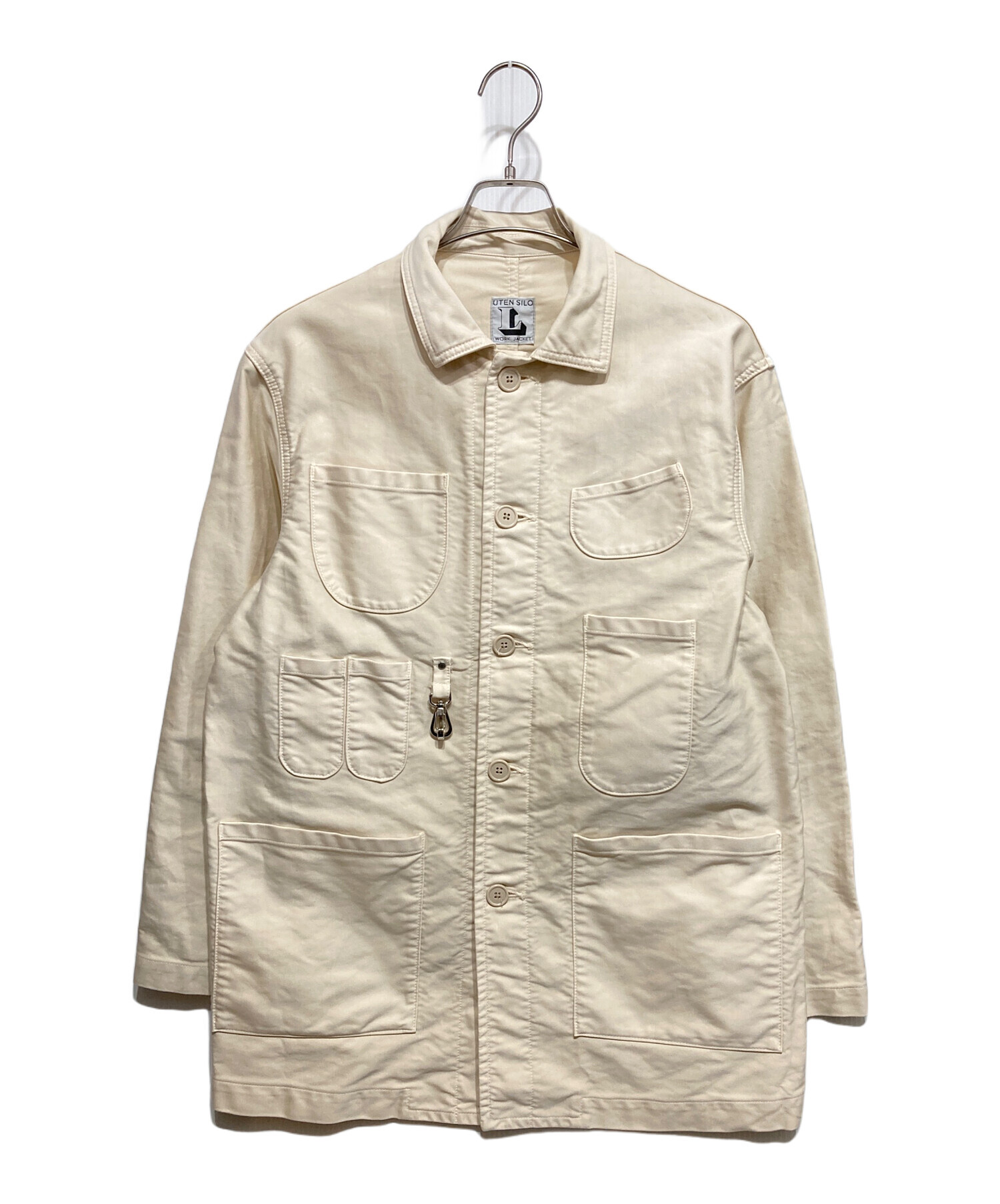DAN Uten Silo Work Jacket ハズム 中古・古着通販】DAN (ダン) Uten Silo Work Jacket ナチュラル サイズ