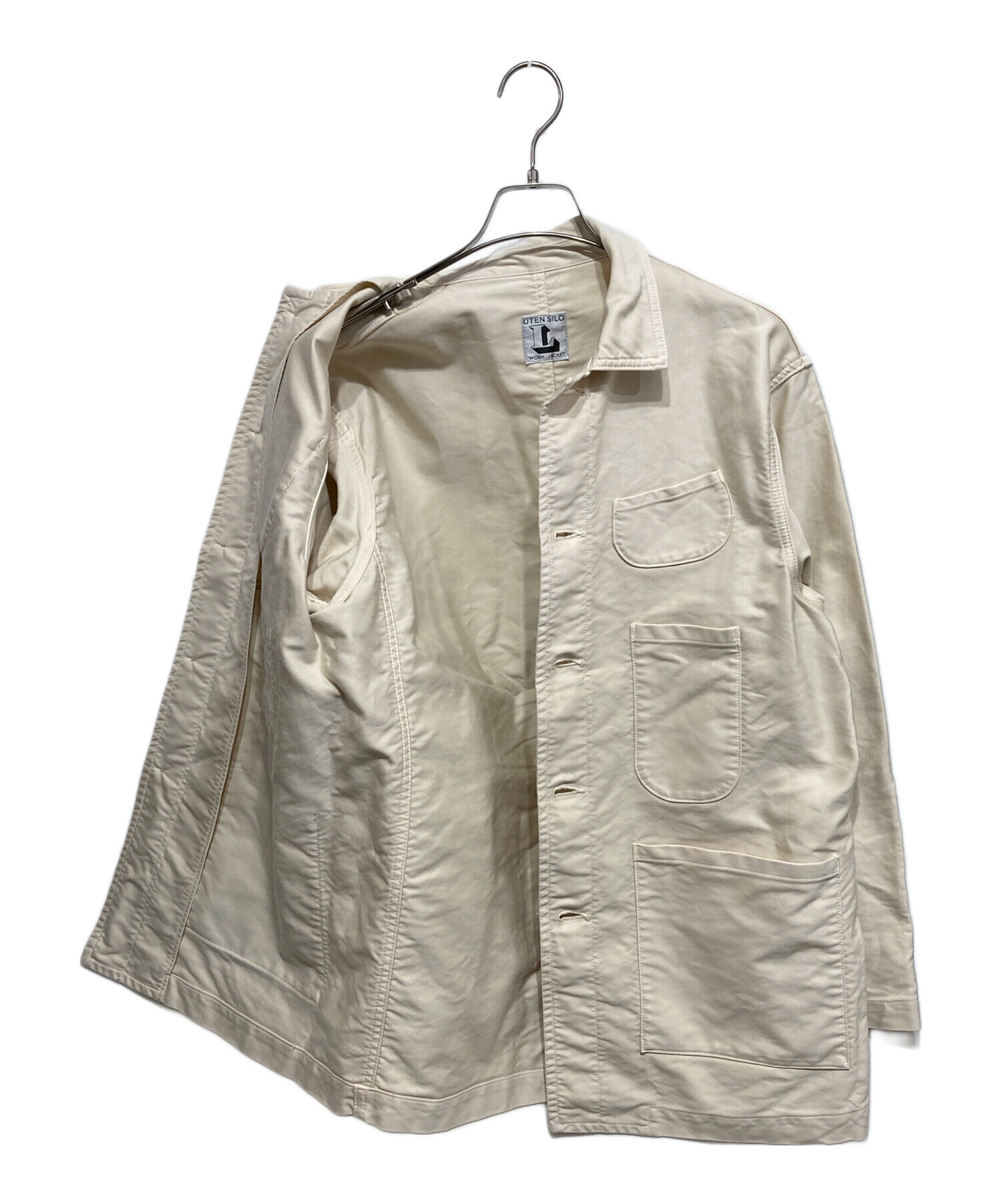 中古・古着通販】DAN (ダン) Uten Silo Work Jacket ナチュラル サイズ