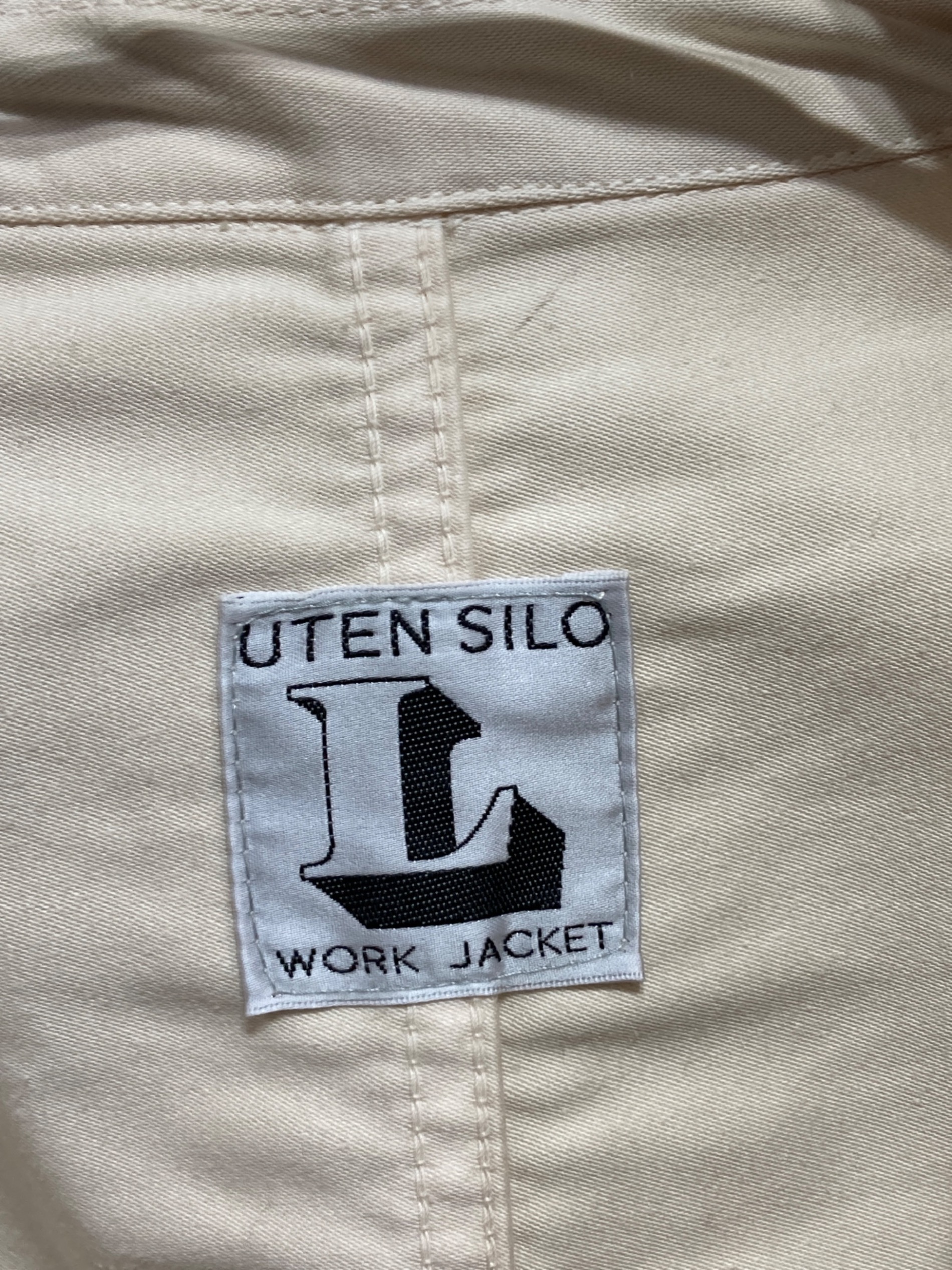 中古・古着通販】DAN (ダン) Uten Silo Work Jacket ナチュラル サイズ