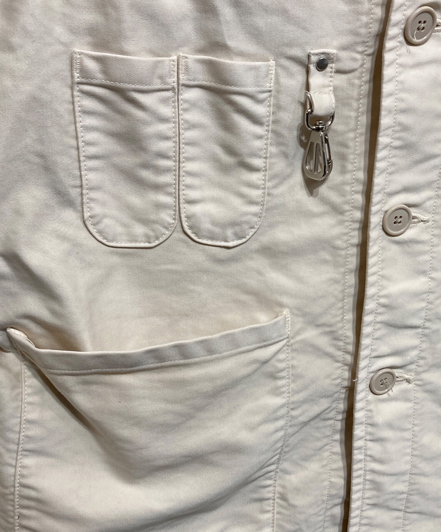 DAN Uten Silo Work Jacket ハズム 中古・古着通販】DAN (ダン) Uten Silo Work Jacket ナチュラル サイズ