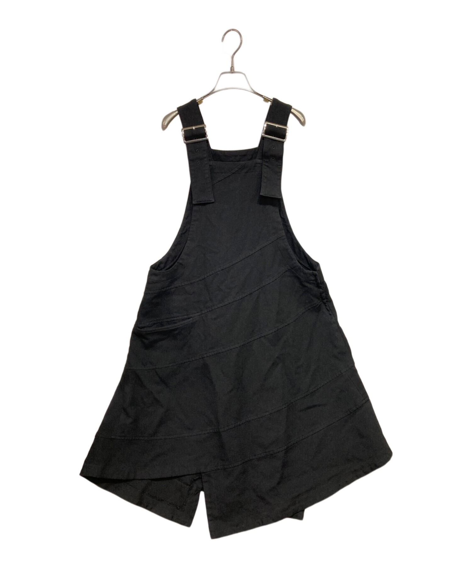 BLACK comme des garçons ジャンバースカート　ワンピース 中古・古着通販】BLACK COMME des GARCONS (ブラックコムデギャルソン