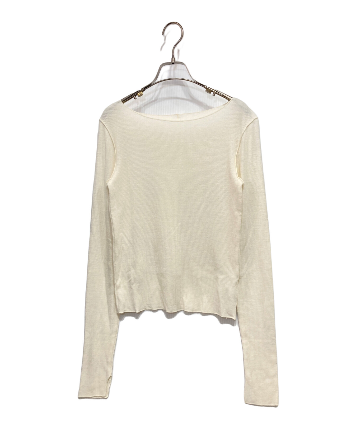 中古・古着通販】Plage (プラージュ) super100s Jersey boat/N プル