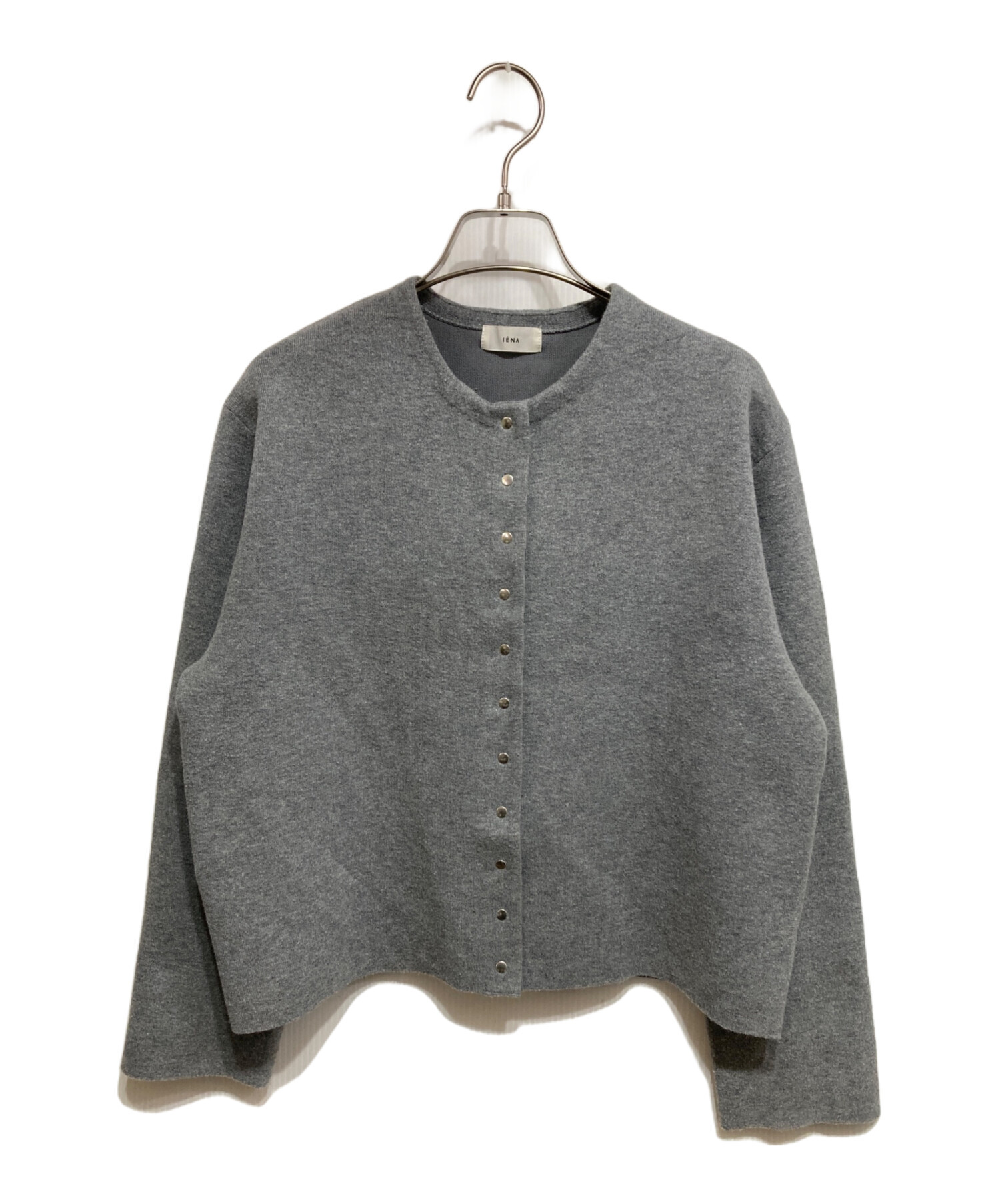 ひや2点 中古・古着通販】IENA (イエナ) ダブルフェイススナップカーディガン
