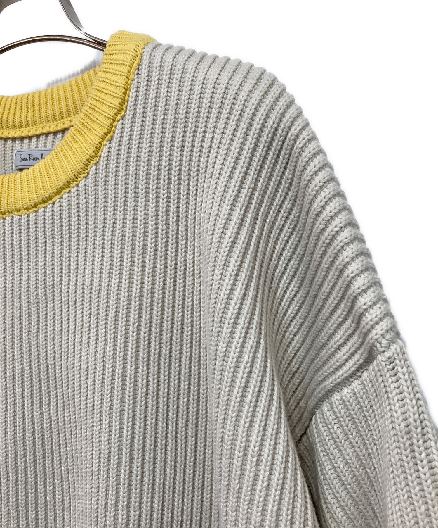 Sea Room LynnKnitDockingAsymmetric美品 中古・古着通販】Sea Room lynn (シールームリン) Multi ニットプル