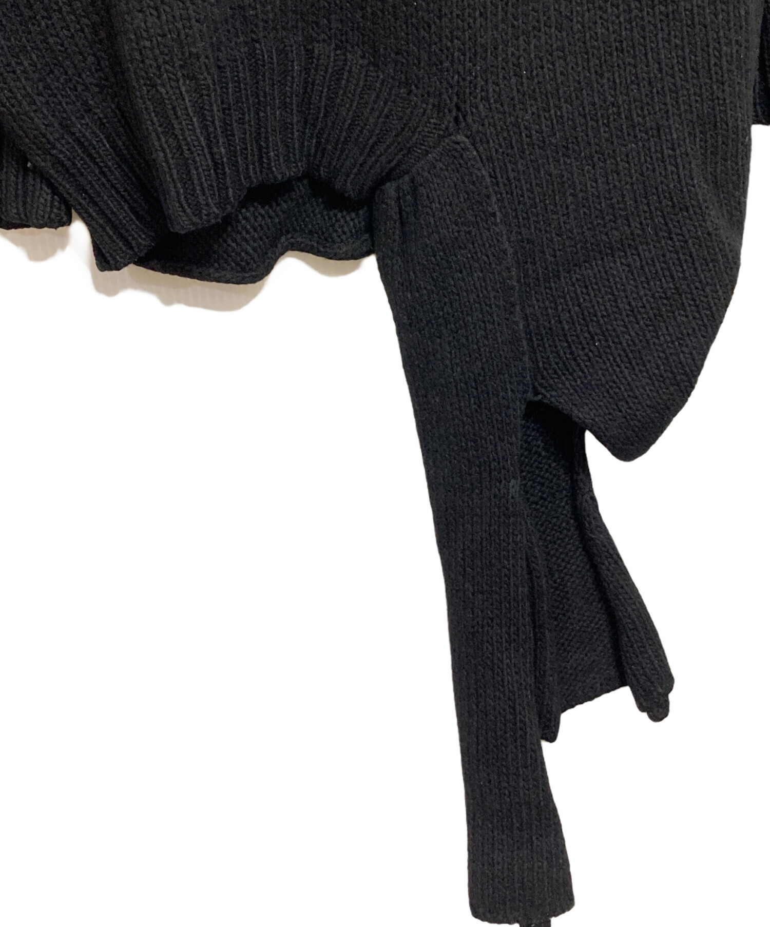 ヨウジヤマモト　変形ニット 中古・古着通販】YOHJI YAMAMOTO (ヨウジヤマモト) 変形デザインニット