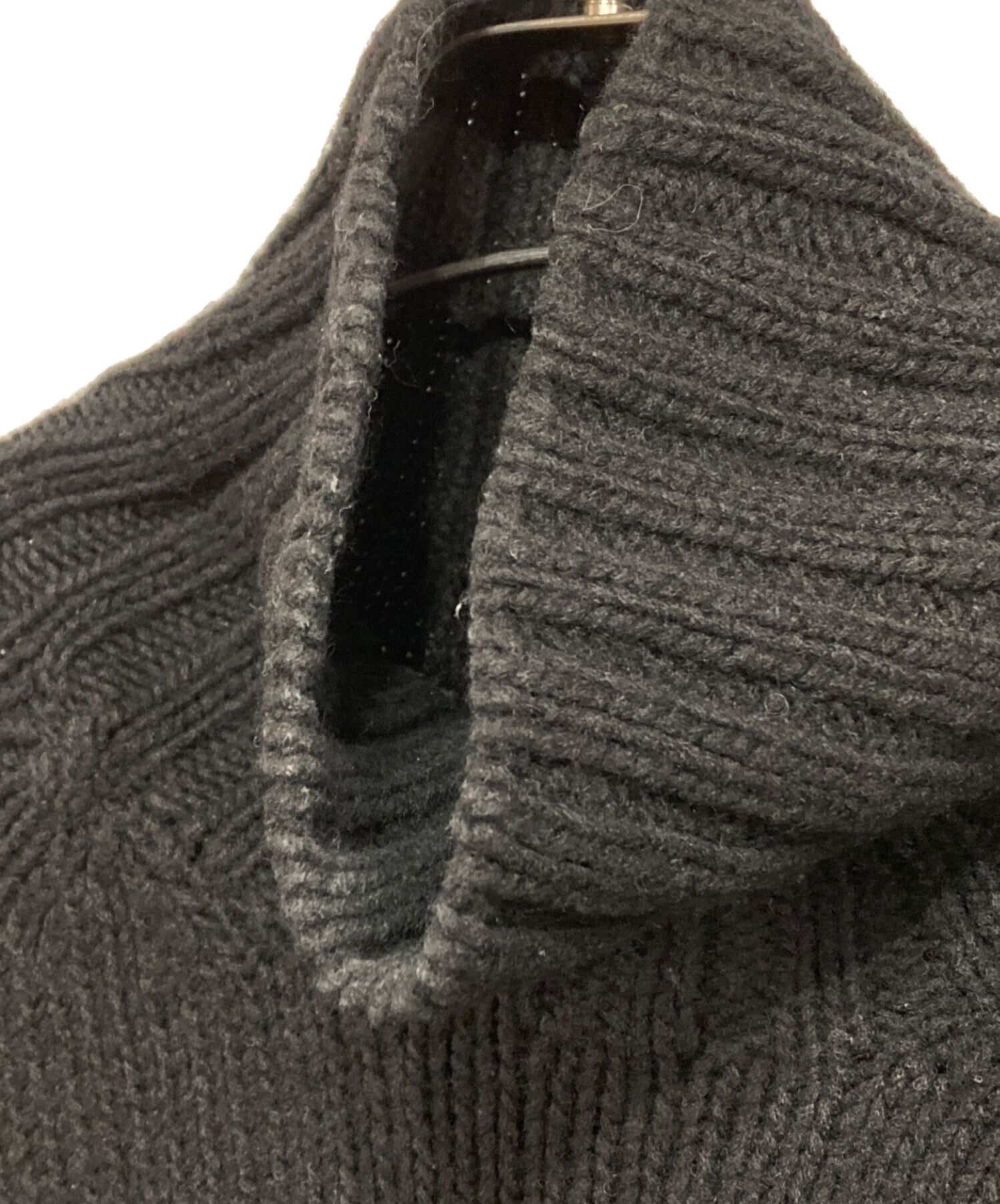 中古・古着通販】YOHJI YAMAMOTO (ヨウジヤマモト) 変形デザインニット