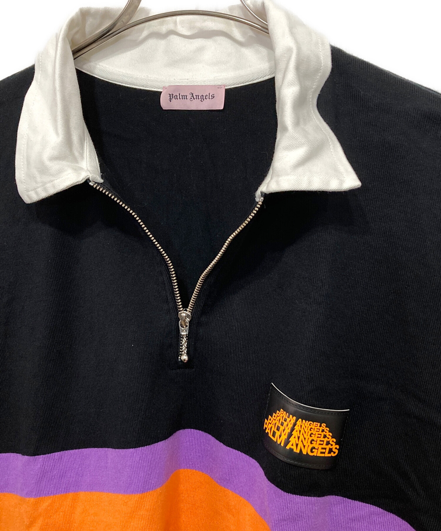 中古・古着通販】Palm Angels (パーム エンジェルス) ハーフジップ 