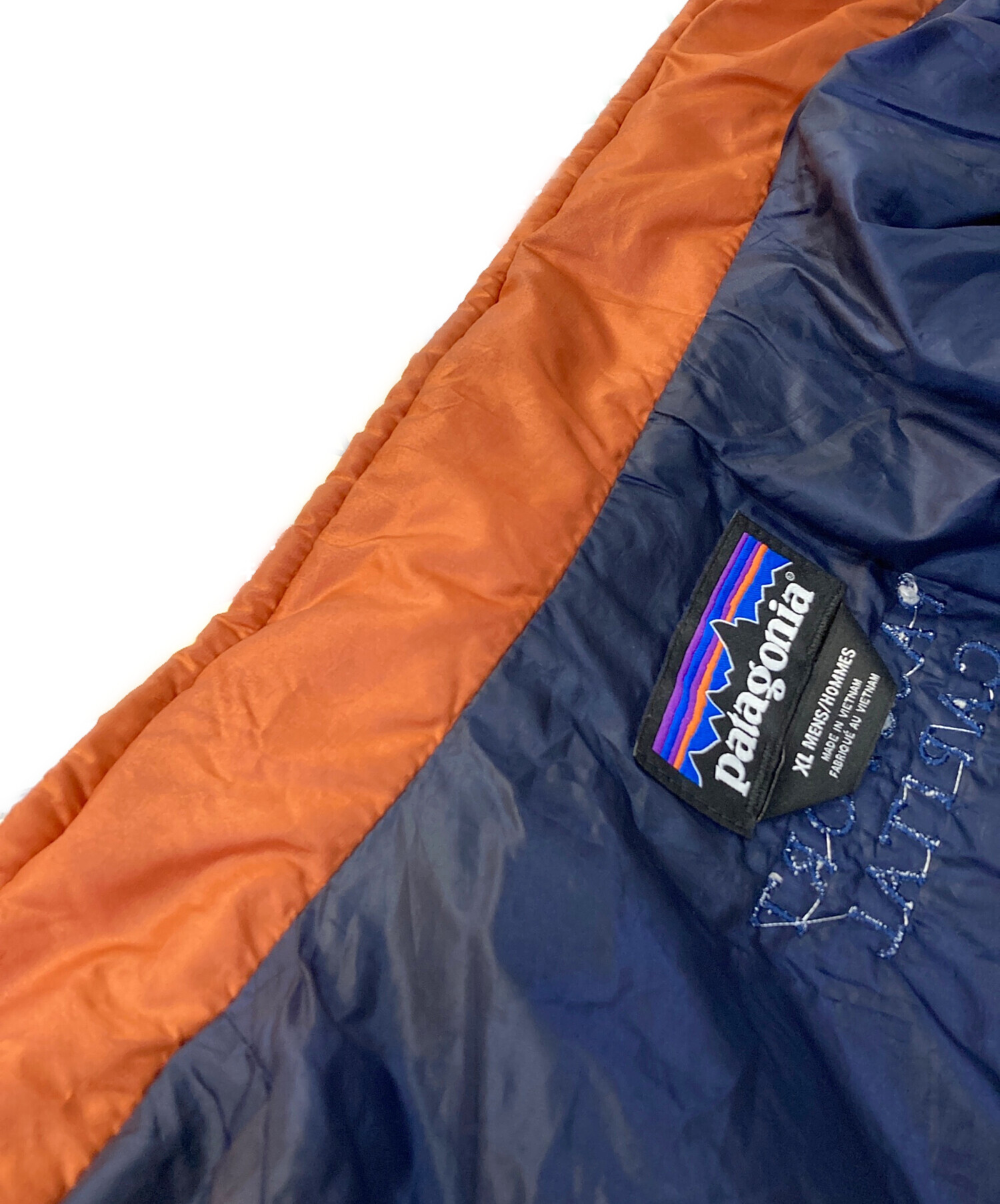 【極美品】パタゴニア ナノパフ ベスト オレンジ メンズM (日本L相当) 中古・古着通販】Patagonia (パタゴニア) ナノパフベスト オレンジ